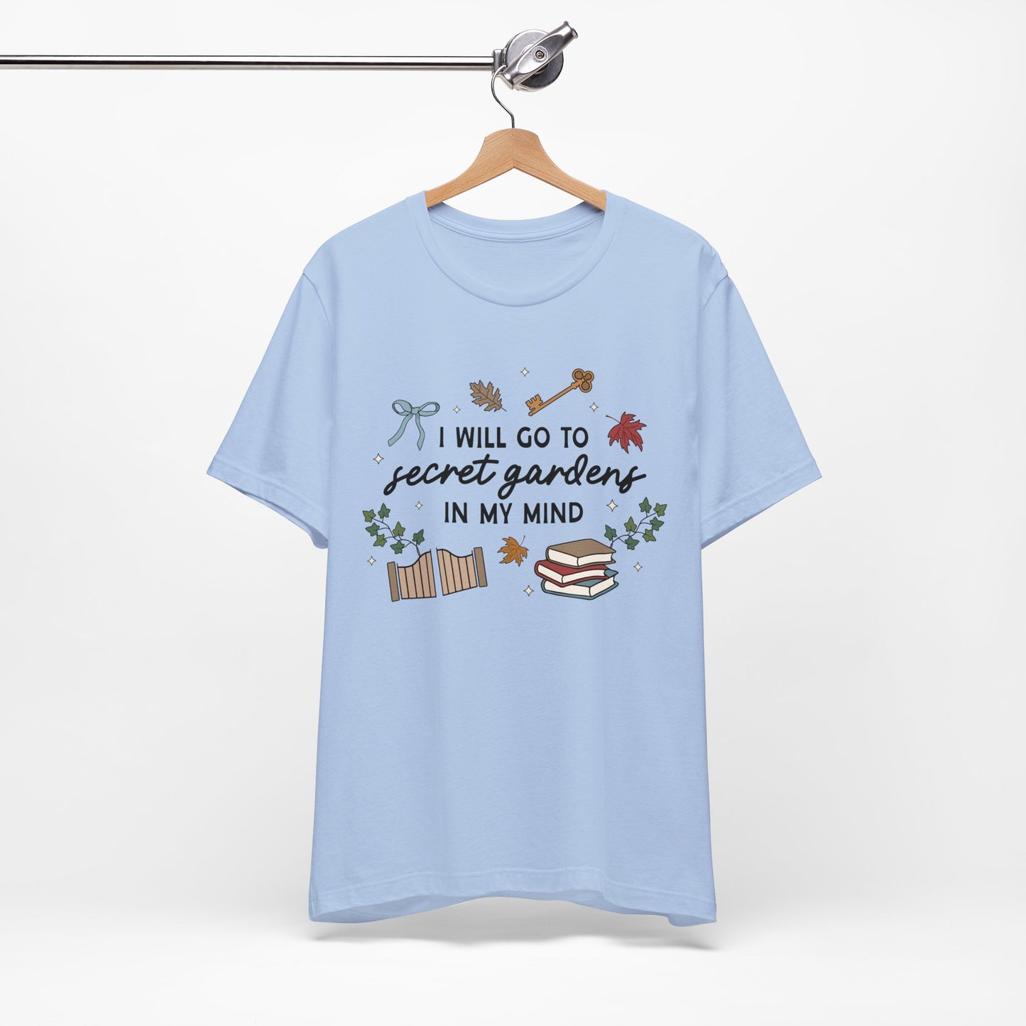 Secret Gardens In My Mind Unisex Jersey Short Sleeve Tee