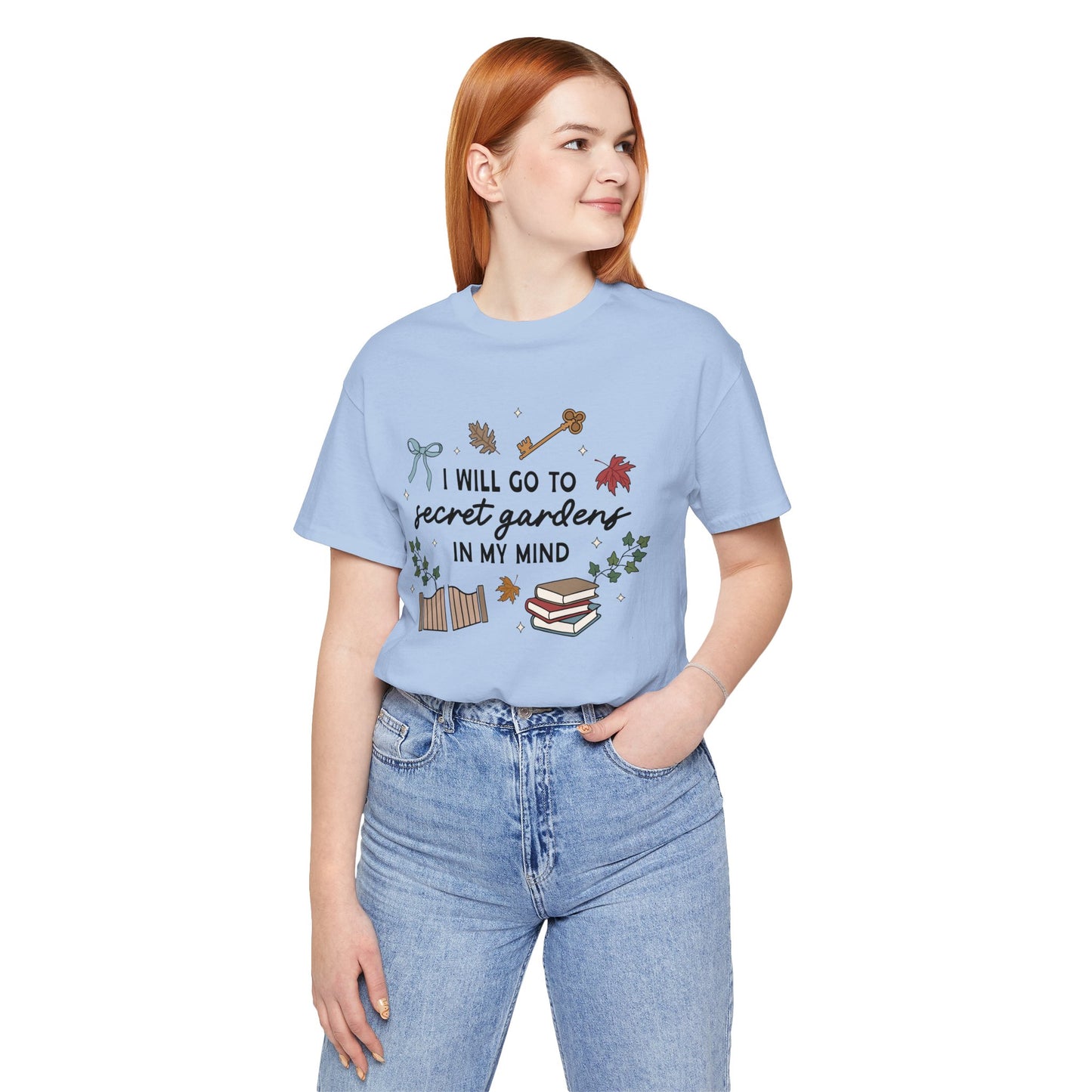 Secret Gardens In My Mind Unisex Jersey Short Sleeve Tee