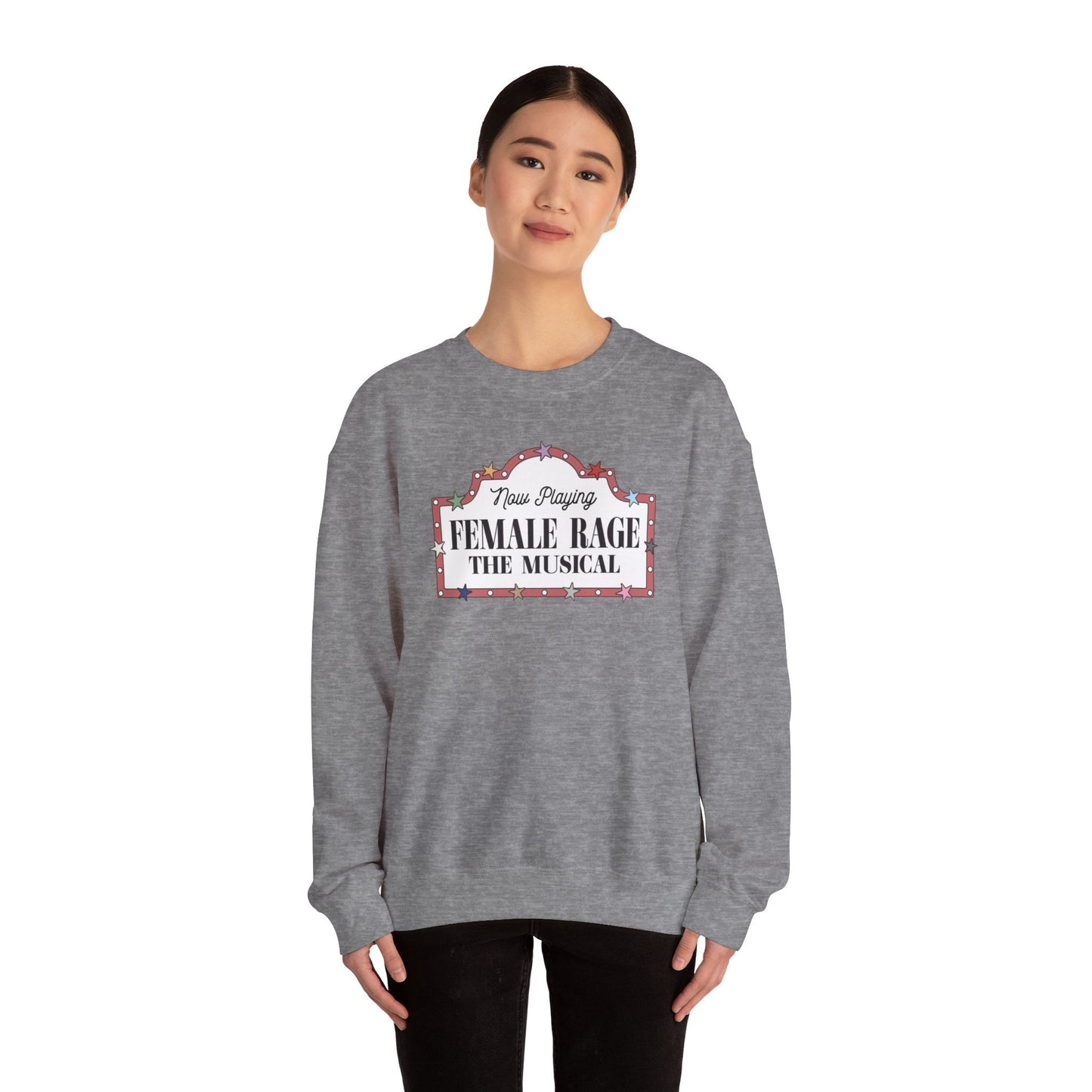 Female Rage: The Musical Soft Crewneck Sweatshirt