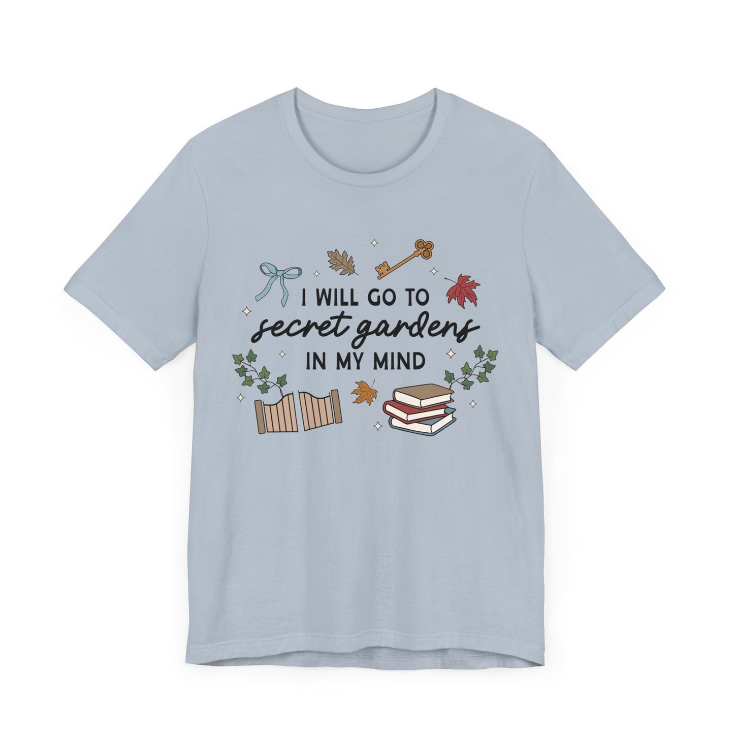 Secret Gardens In My Mind Unisex Jersey Short Sleeve Tee