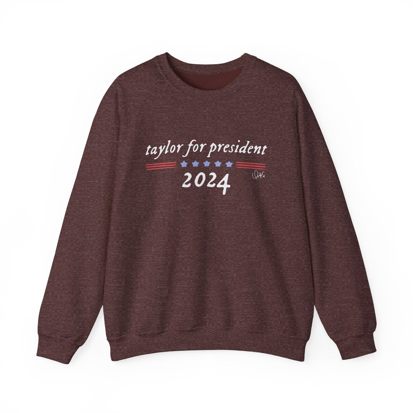 Taylor for President Soft Crewneck Sweatshirt