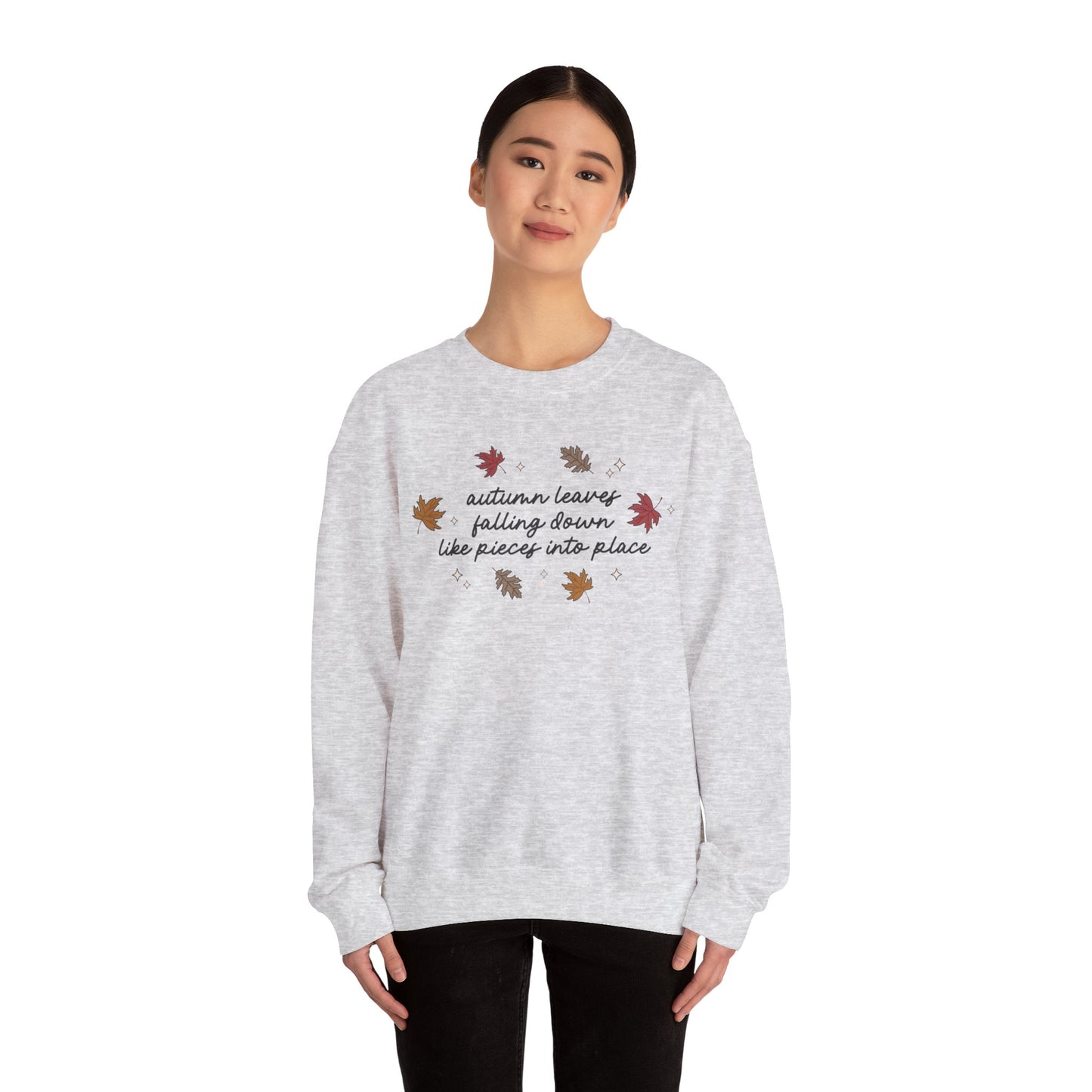 Autumn Leaves Soft Crewneck Sweatshirt