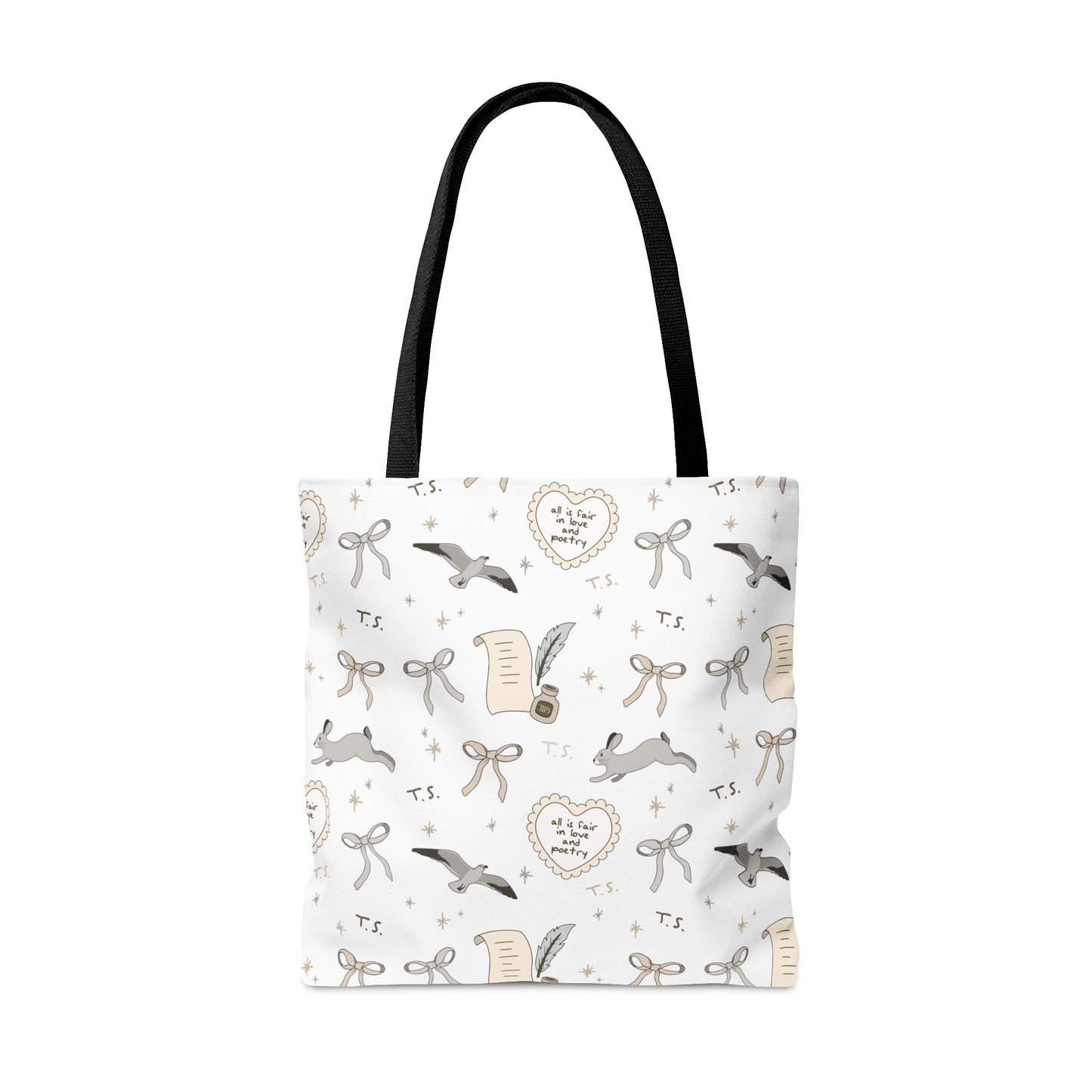 Love and Poetry Tote Bag