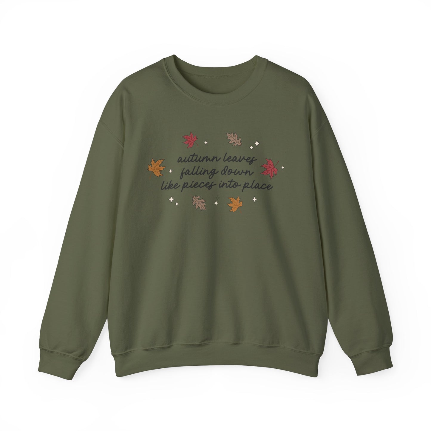 Autumn Leaves Soft Crewneck Sweatshirt