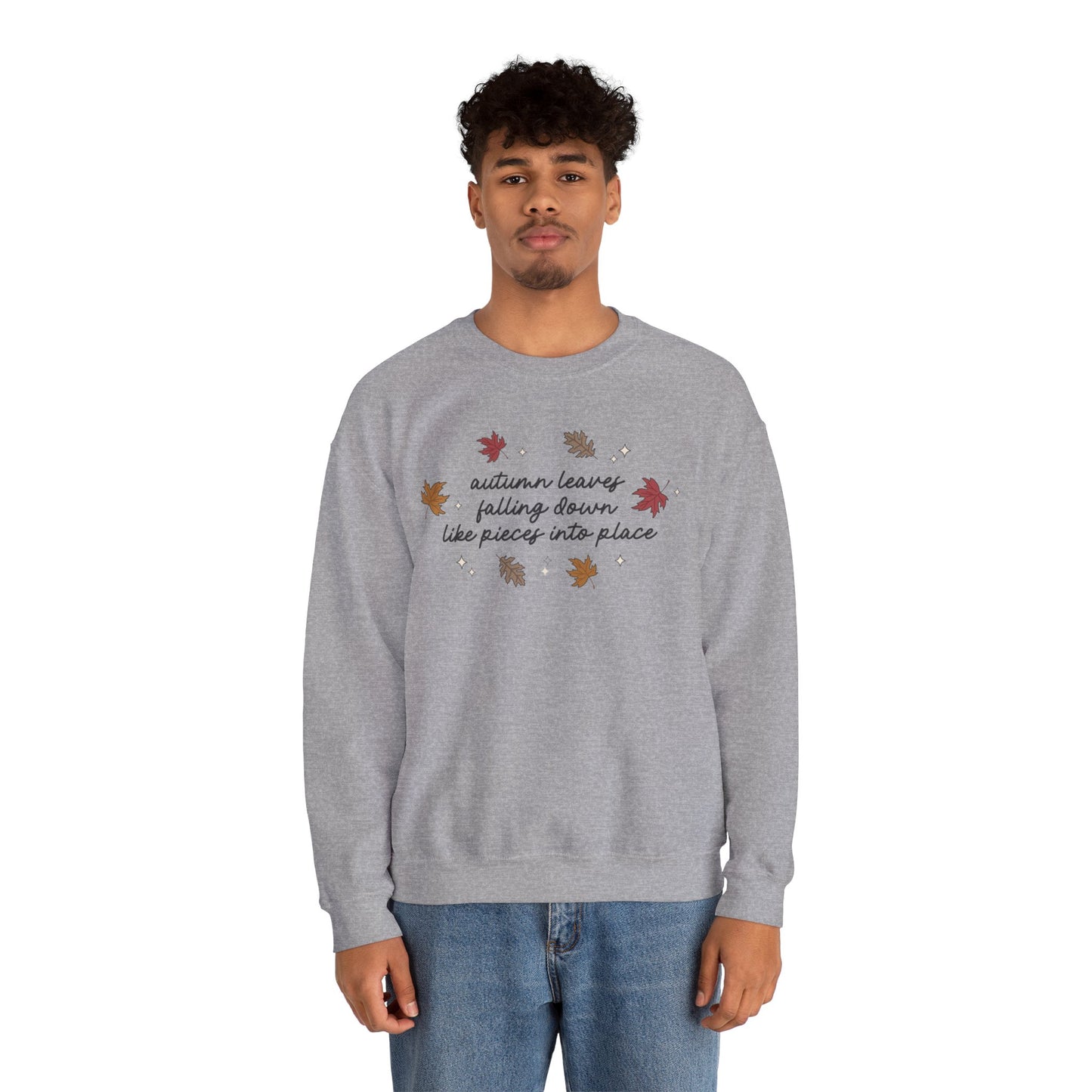 Autumn Leaves Soft Crewneck Sweatshirt