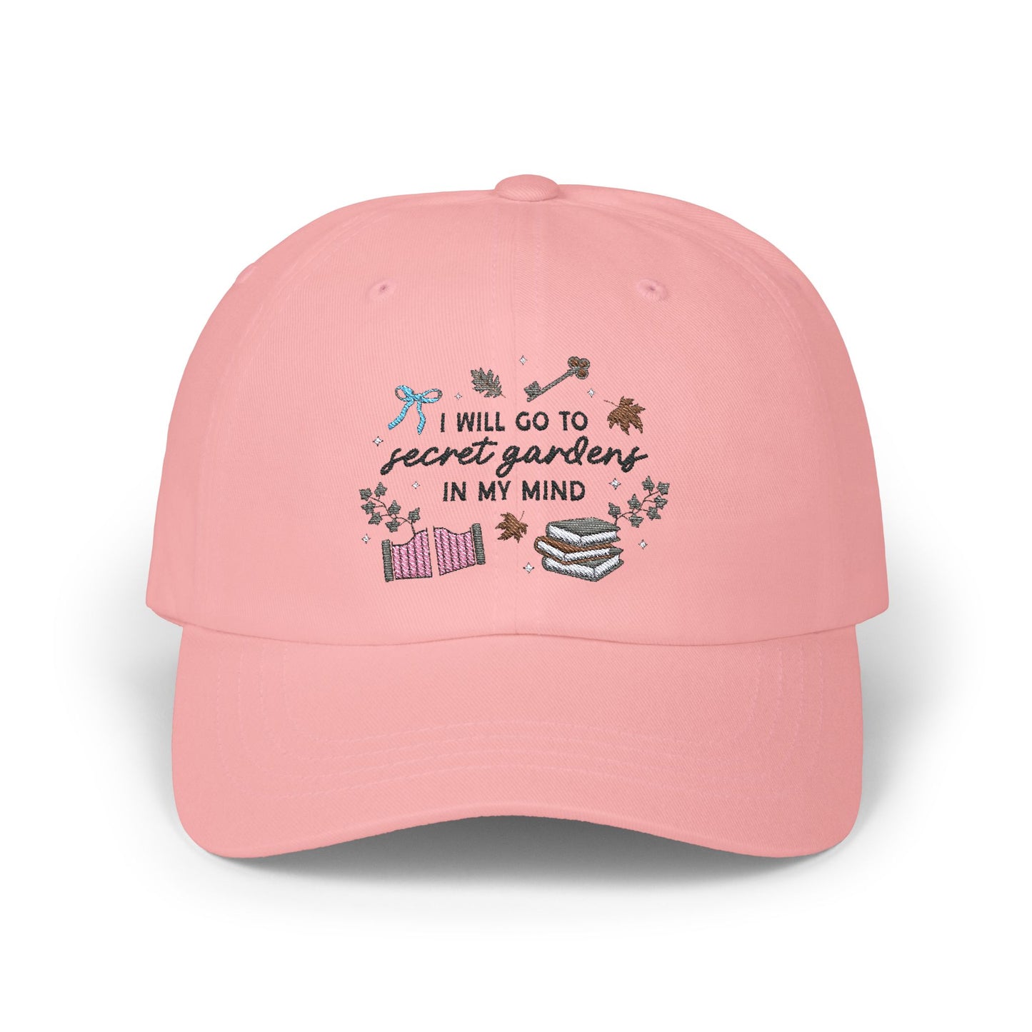 Secret Gardens in My Mind Embroidered Dad Hat