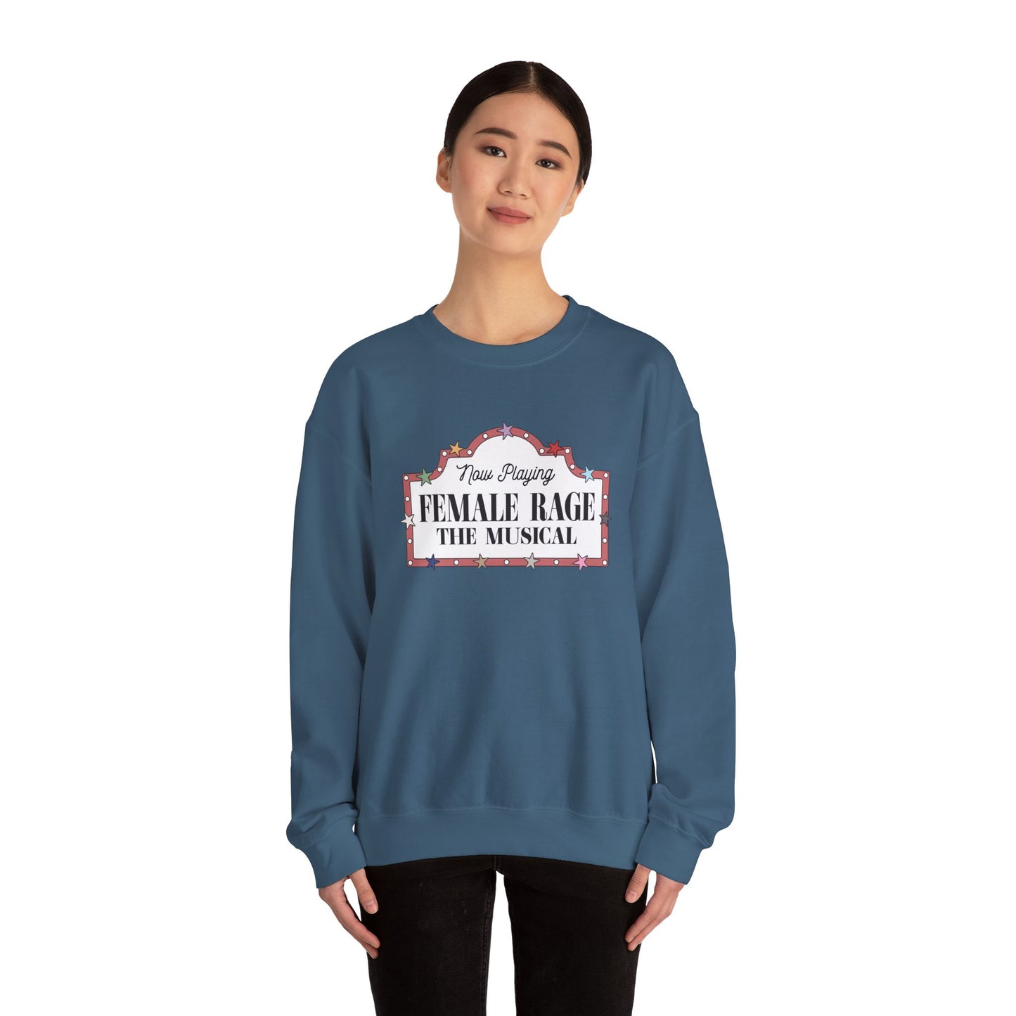 Female Rage: The Musical Soft Crewneck Sweatshirt