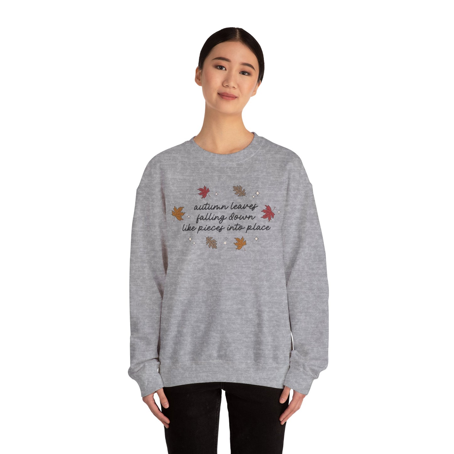 Autumn Leaves Soft Crewneck Sweatshirt