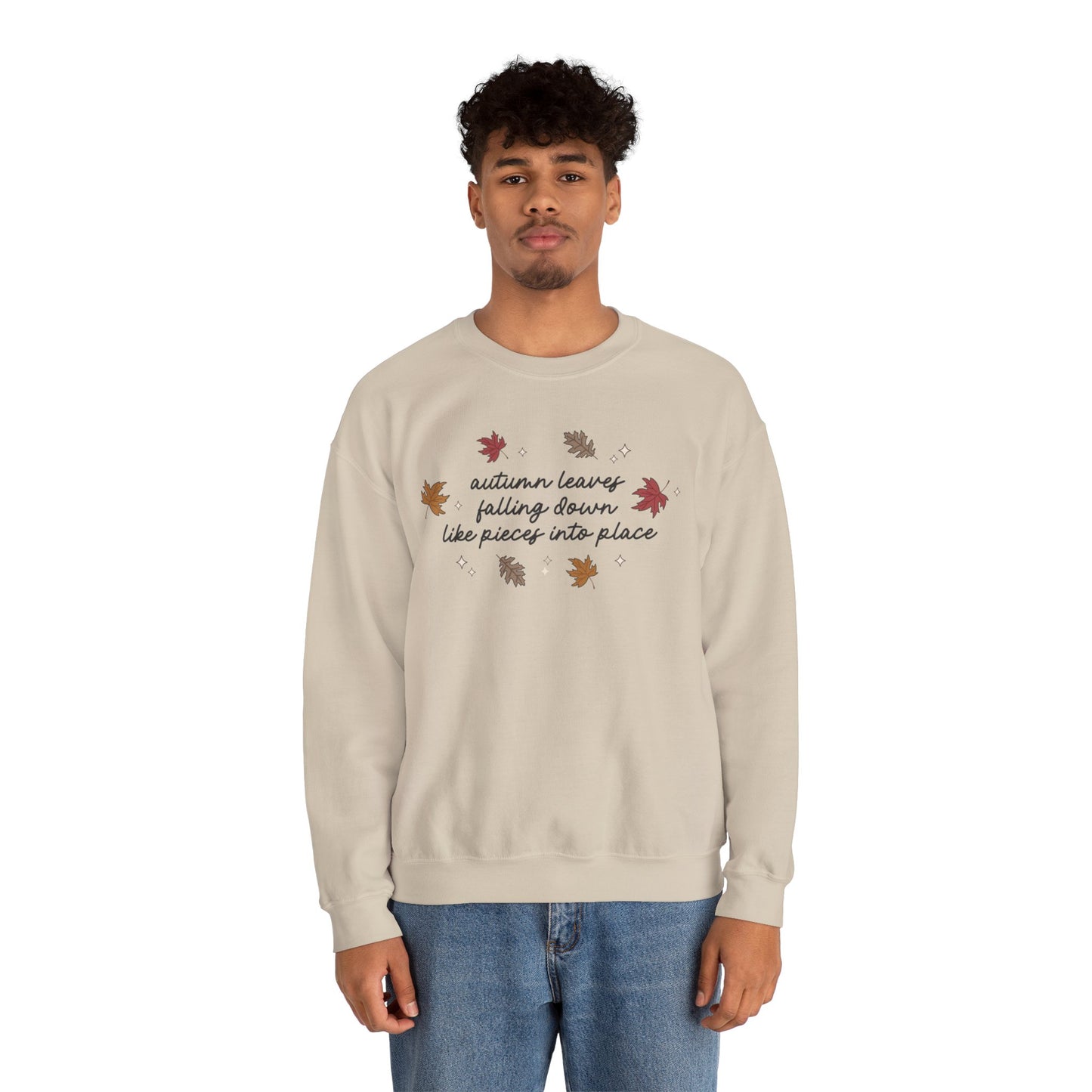 Autumn Leaves Soft Crewneck Sweatshirt