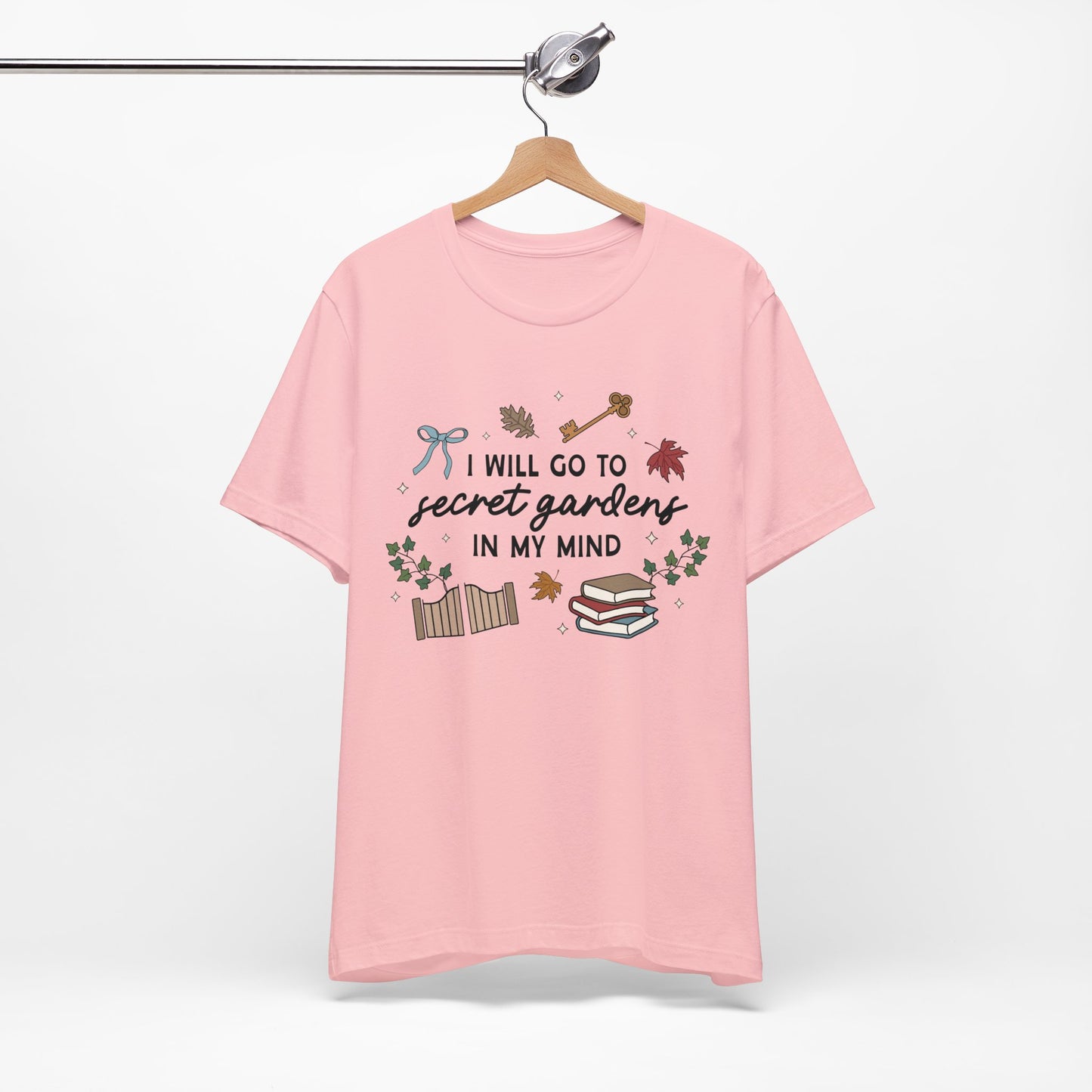 Secret Gardens In My Mind Unisex Jersey Short Sleeve Tee