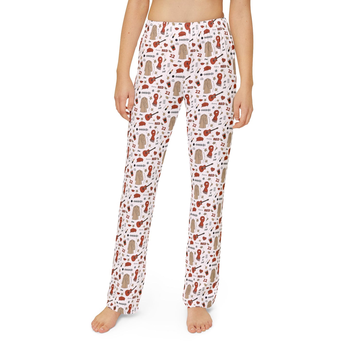 Red Era Kids Pajama Pants