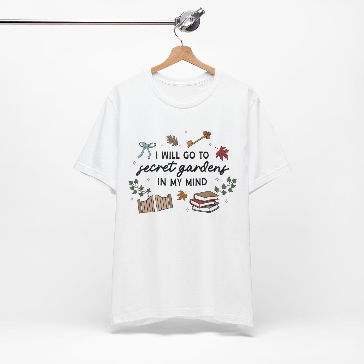 Secret Gardens In My Mind Unisex Jersey Short Sleeve Tee