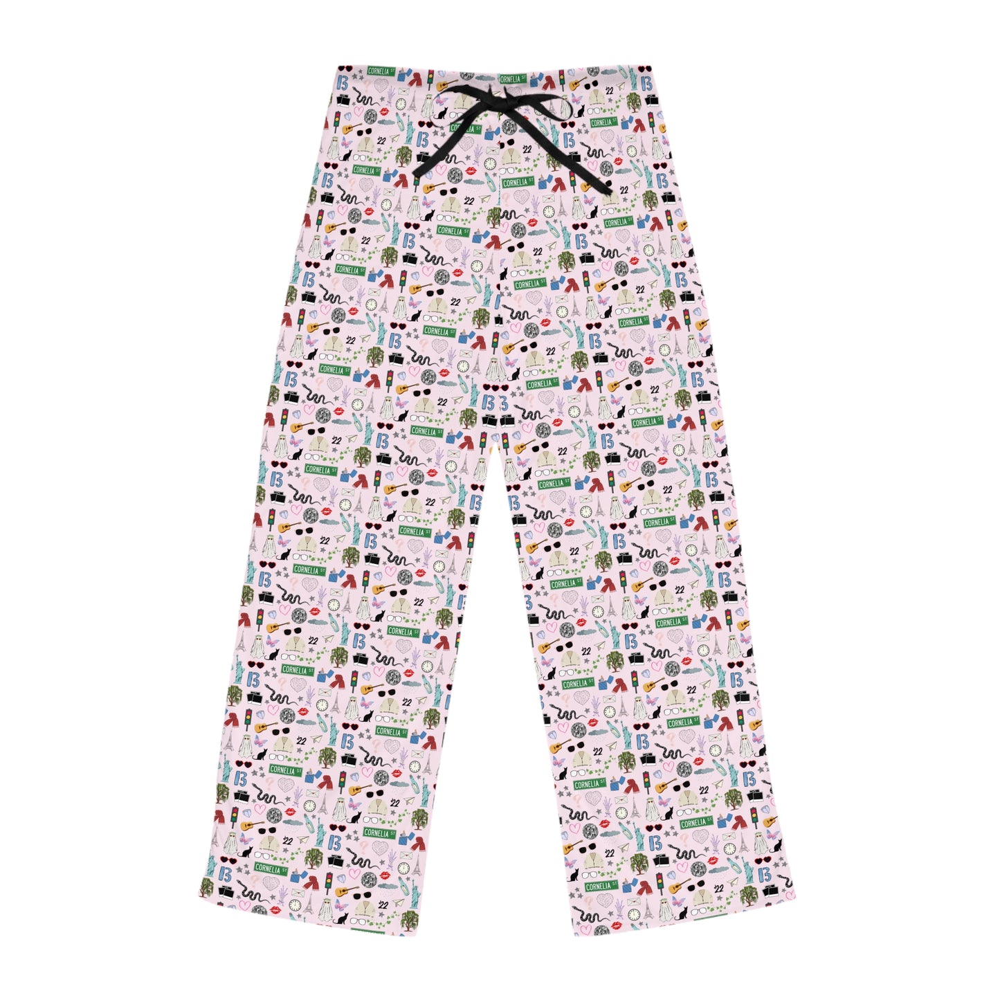 Iconic Eras Women's Pajama Pants - Lover Pink