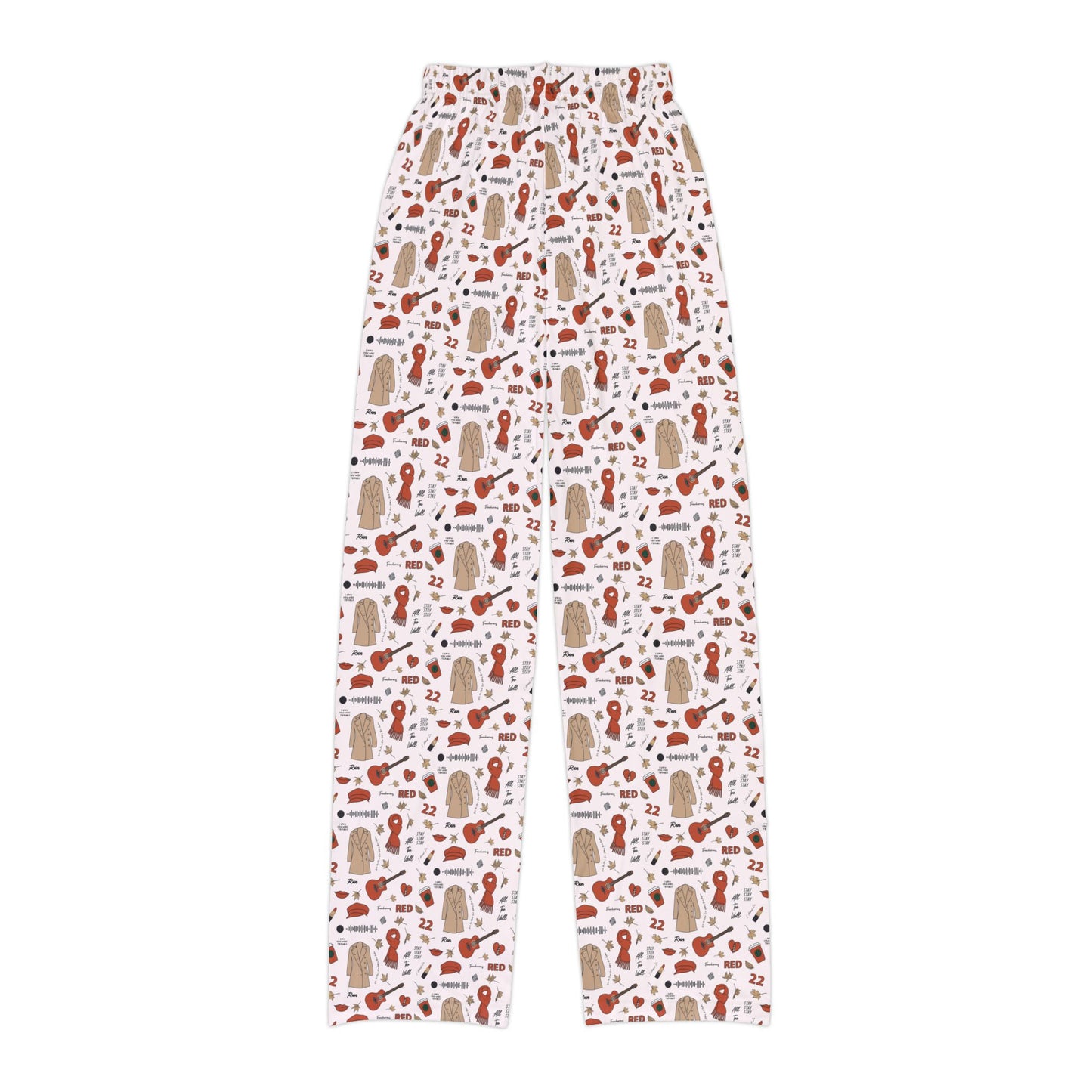 Red Era Kids Pajama Pants