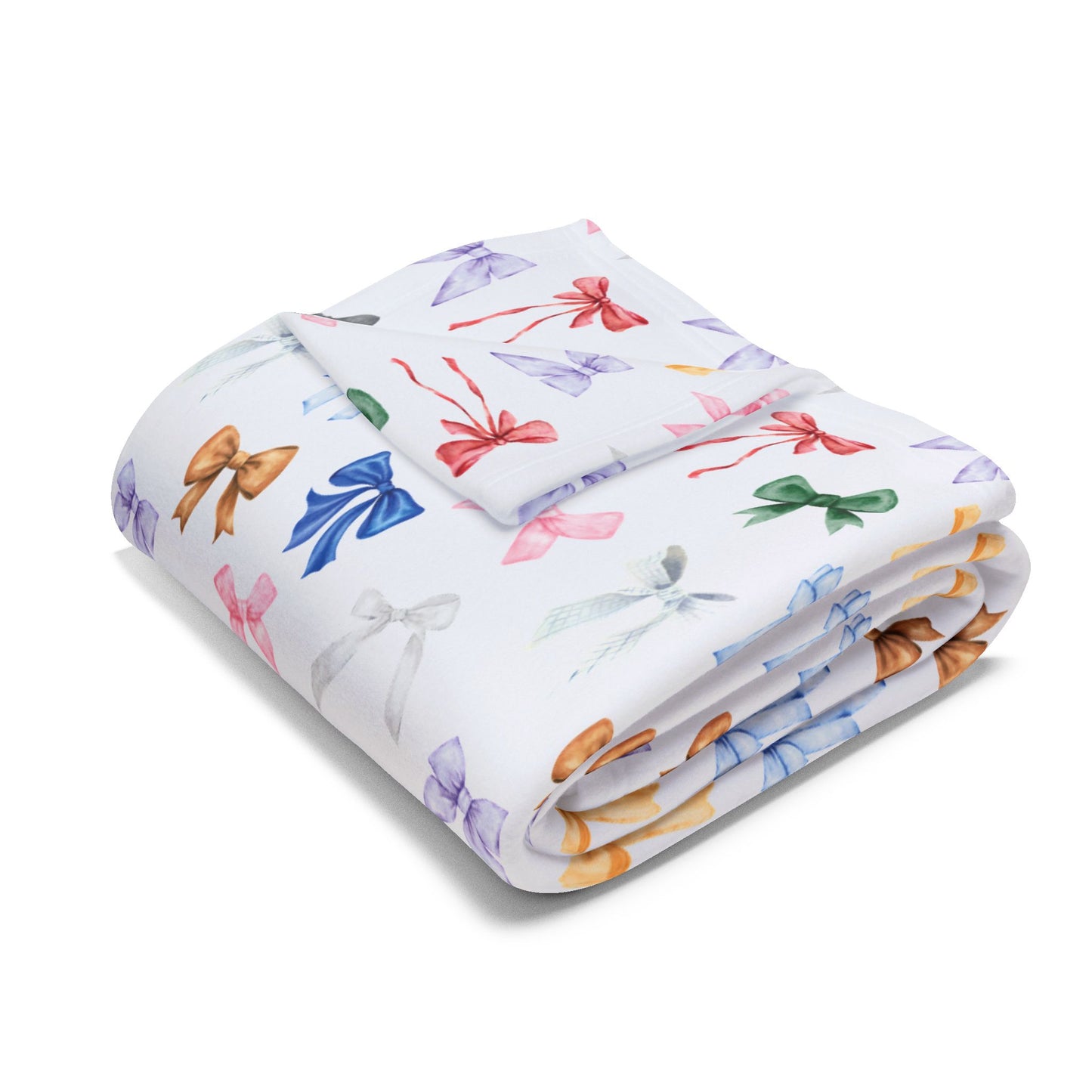 Eras Coquette Bows Arctic Fleece Blanket