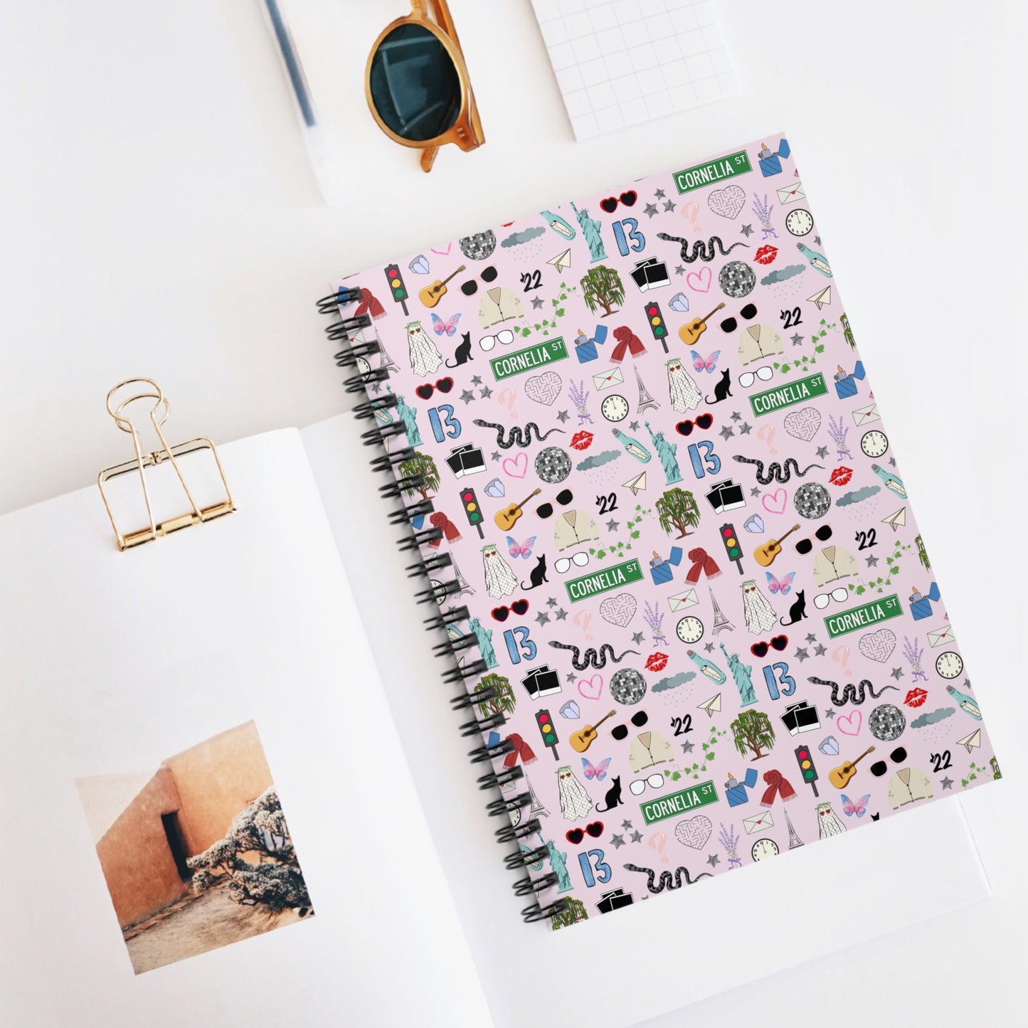 Iconic Eras Notebook - Lover Pink