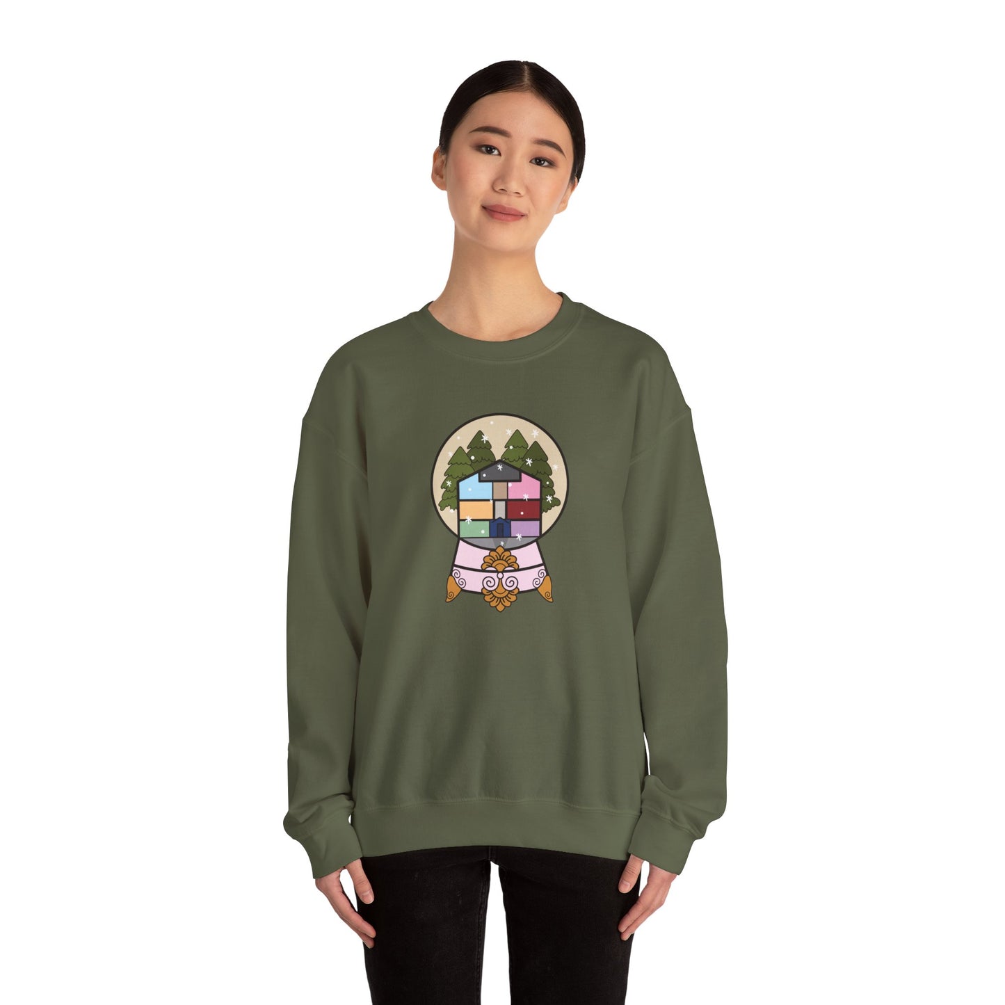 Lover House Snowglobe Crewneck Sweatshirt