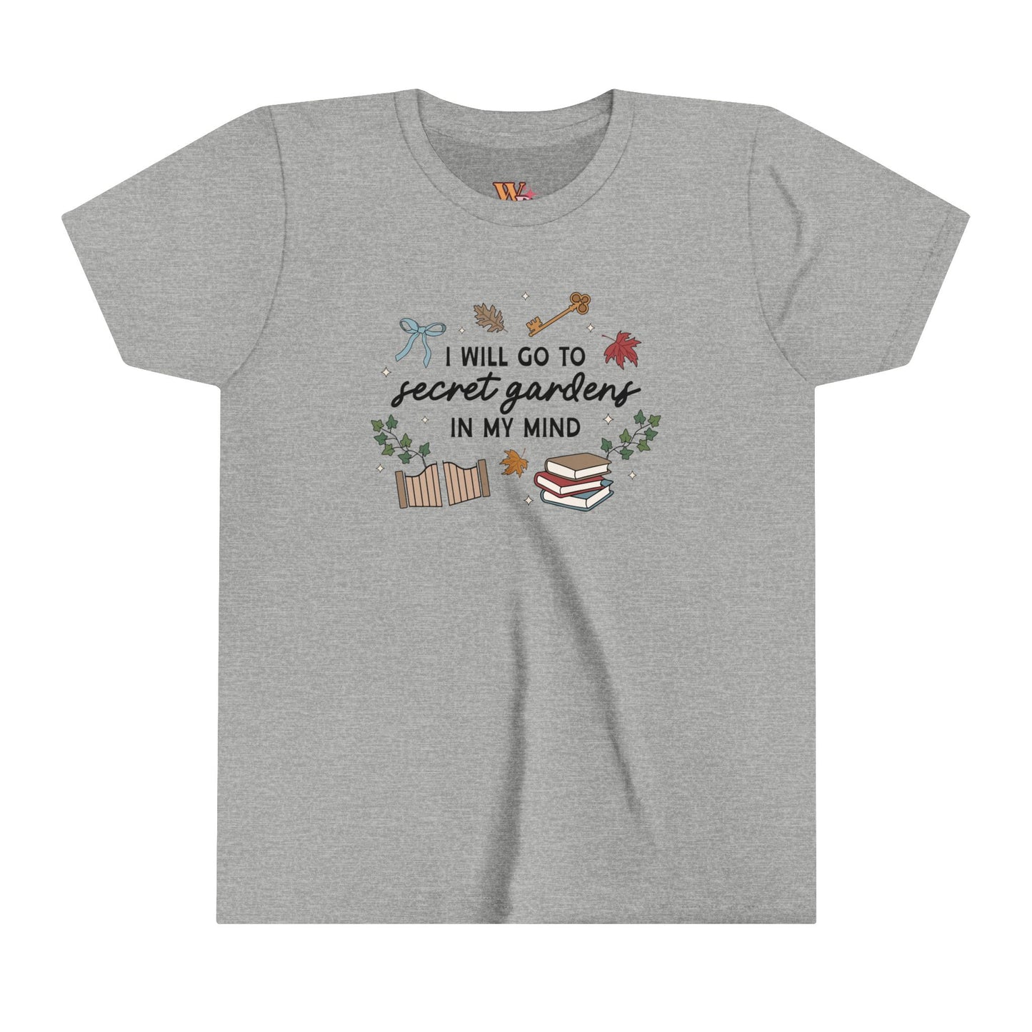 Secret Gardens In My Mind - Youth Short Sleeve Tee