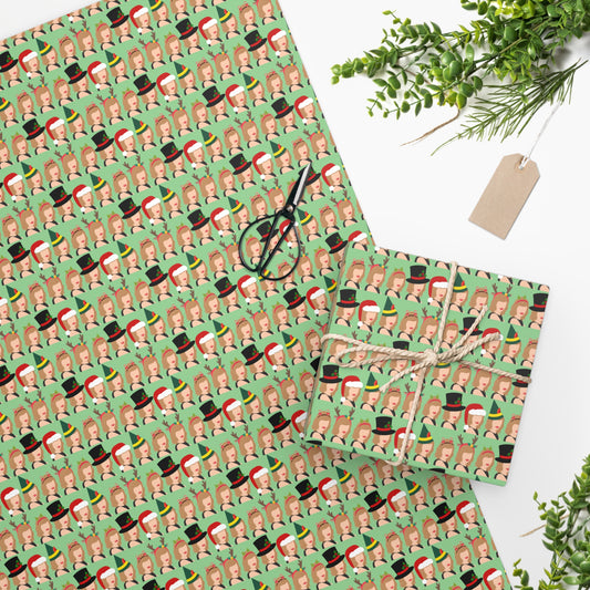 Merry Era Wrapping Paper