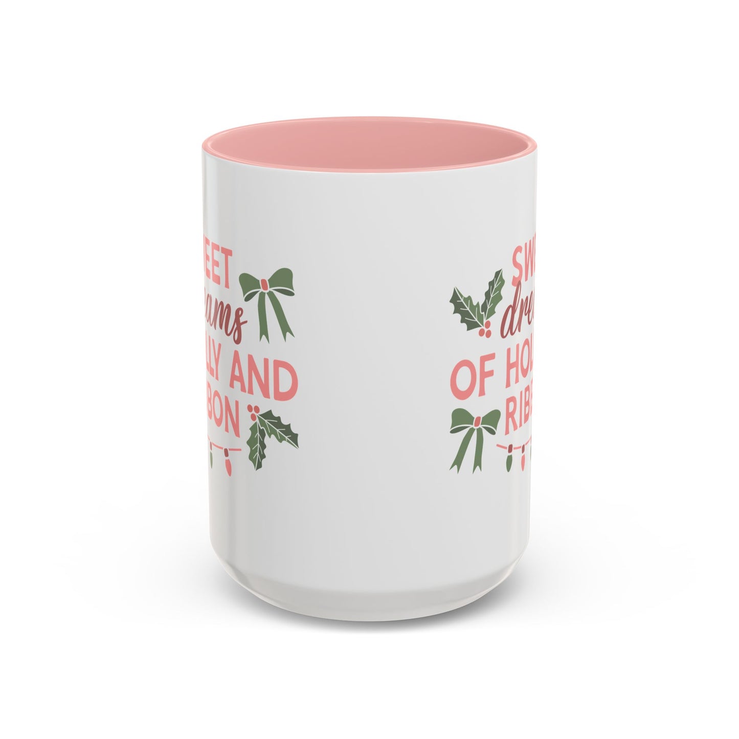 Holly and Ribbon Coffee Mug