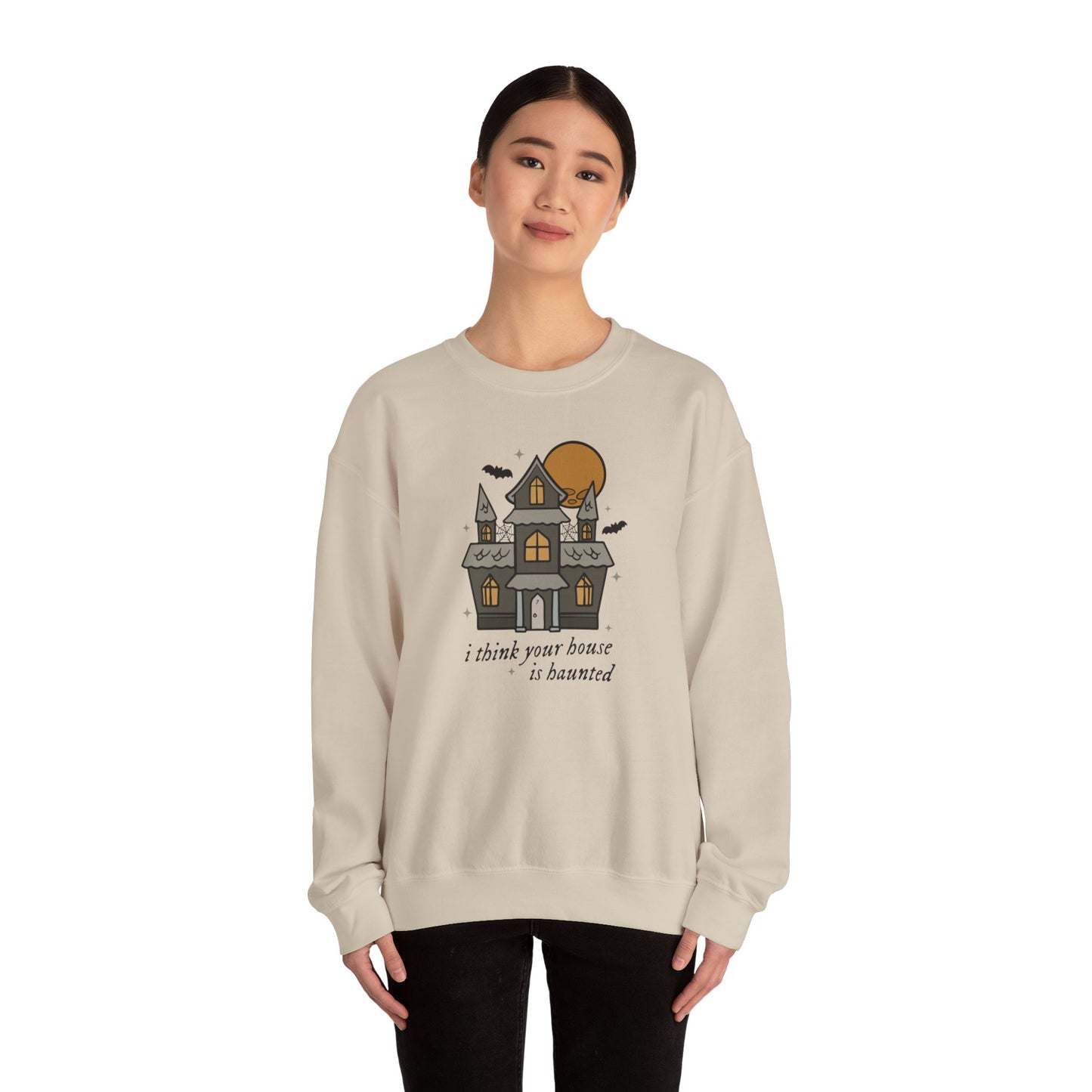 Your House is Haunted Soft Crewneck Sweatshirt