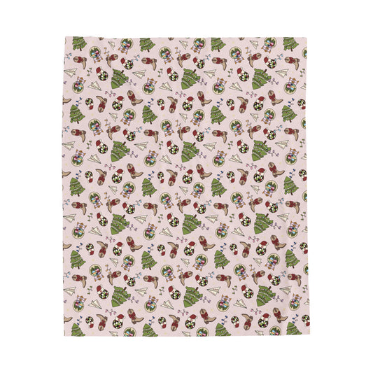 87+89 Tayvis Swiftmas Velveteen Plush Blanket