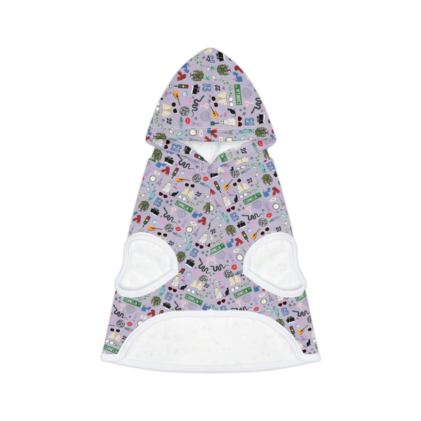 Iconic Eras Pet Hoodie - Lavender Haze