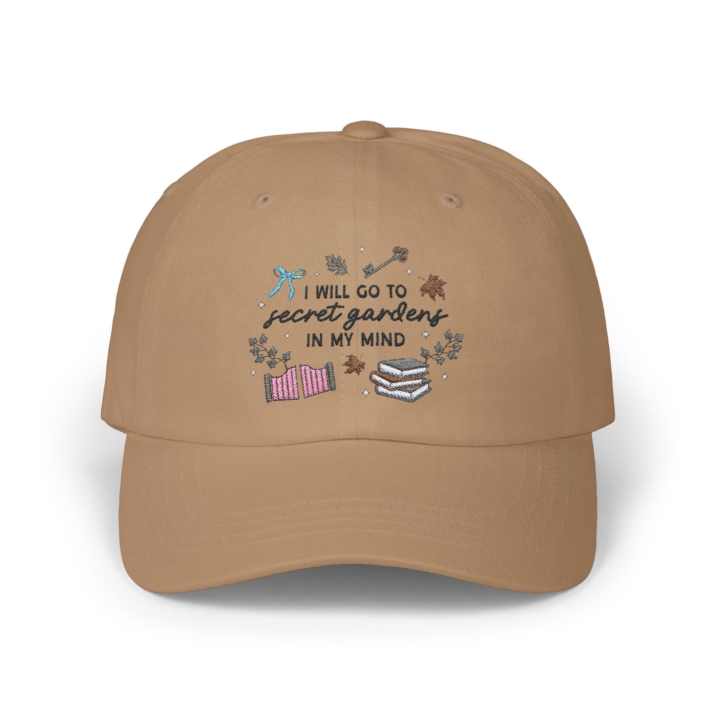 Secret Gardens in My Mind Embroidered Dad Hat