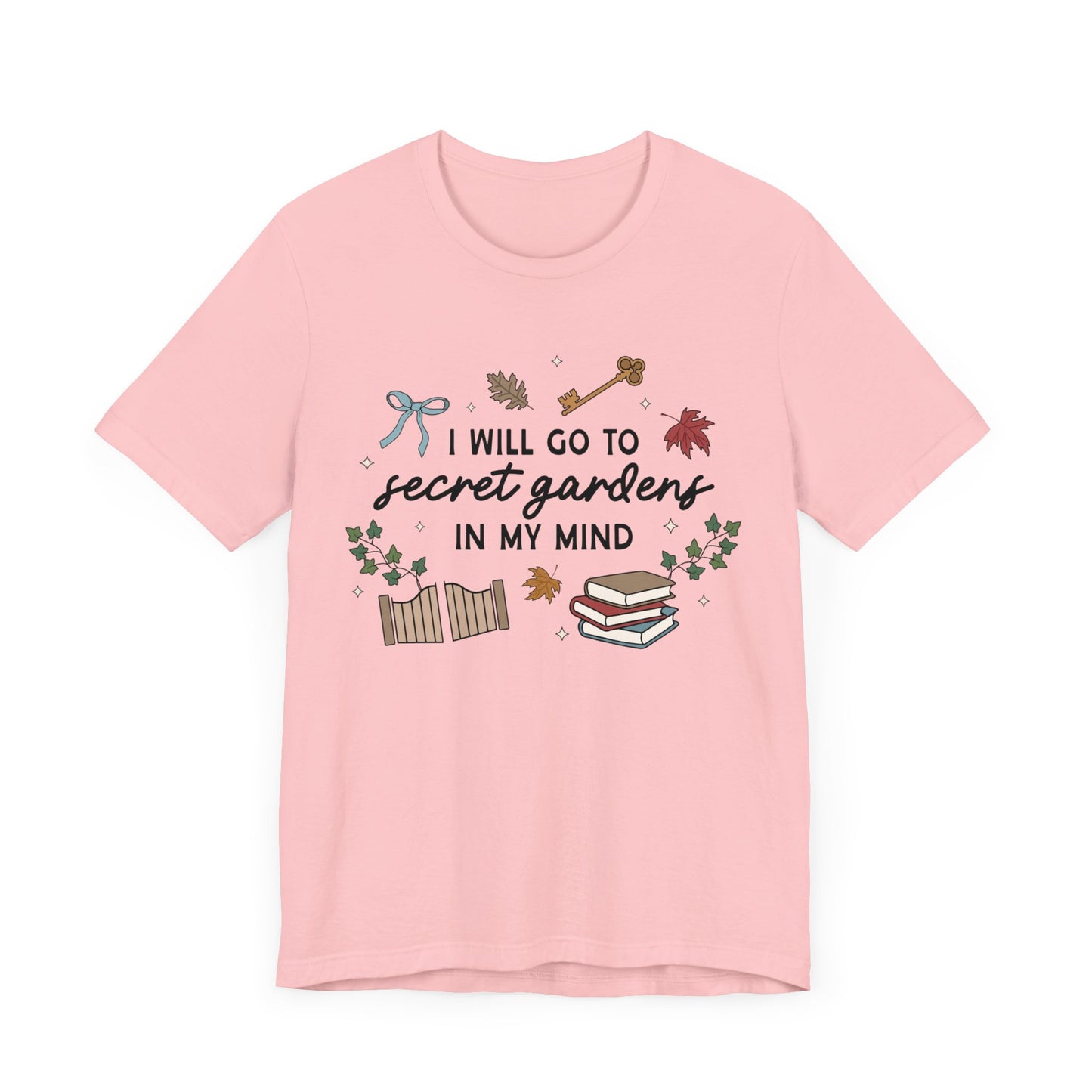 Secret Gardens In My Mind Unisex Jersey Short Sleeve Tee