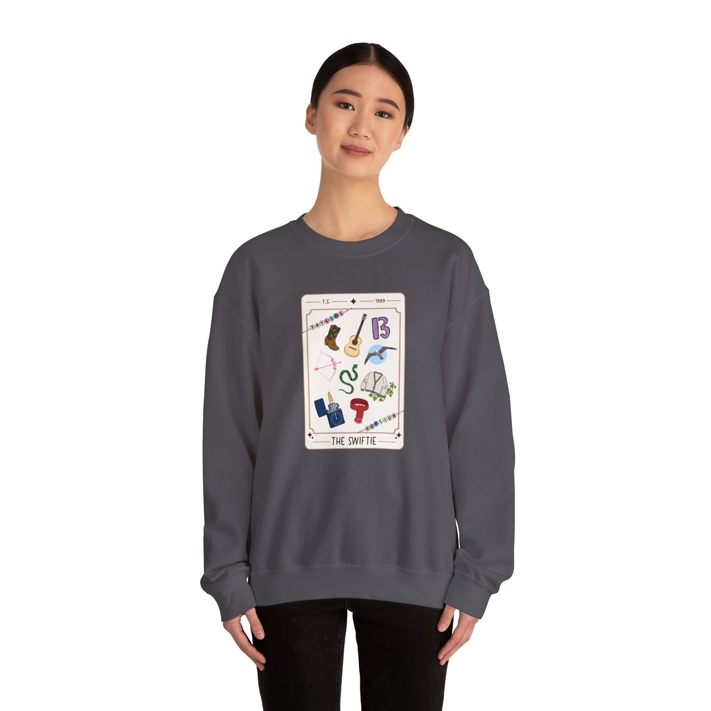 "The Swiftie" Tarot Card Soft Crewneck Sweatshirt