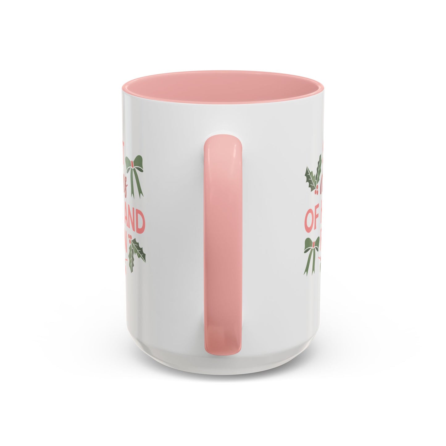 Holly and Ribbon Coffee Mug