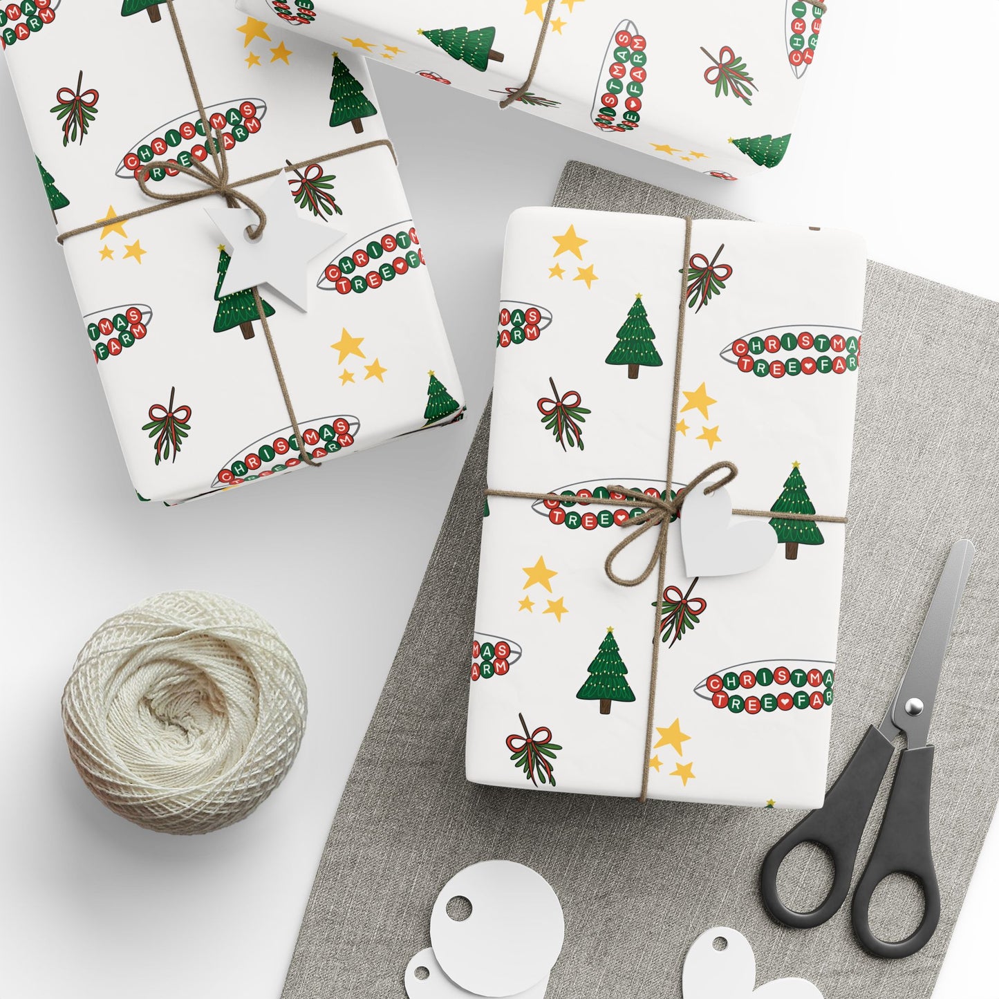 Christmas Tree Farm Wrapping Paper