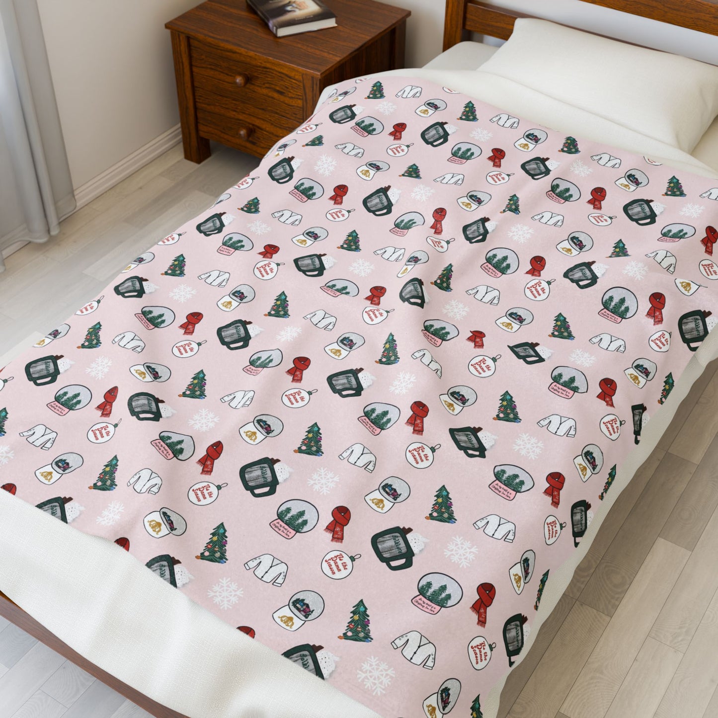 Holiday Era Velveteen Plush Blanket