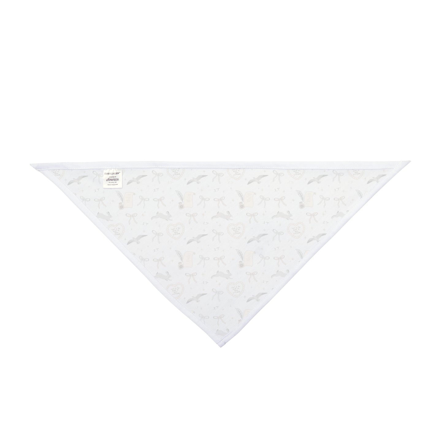 Love and Poetry Pet Bandana