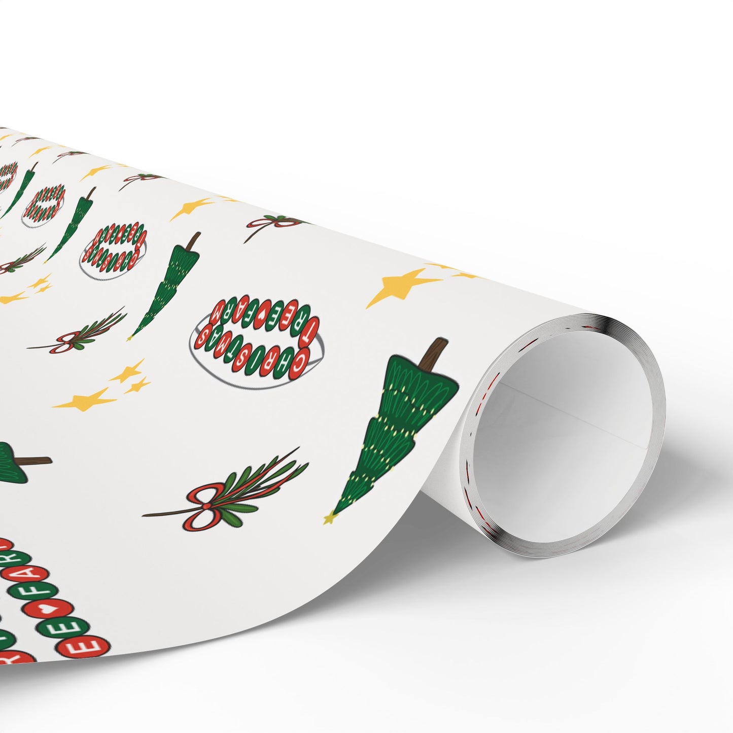 Christmas Tree Farm Wrapping Paper