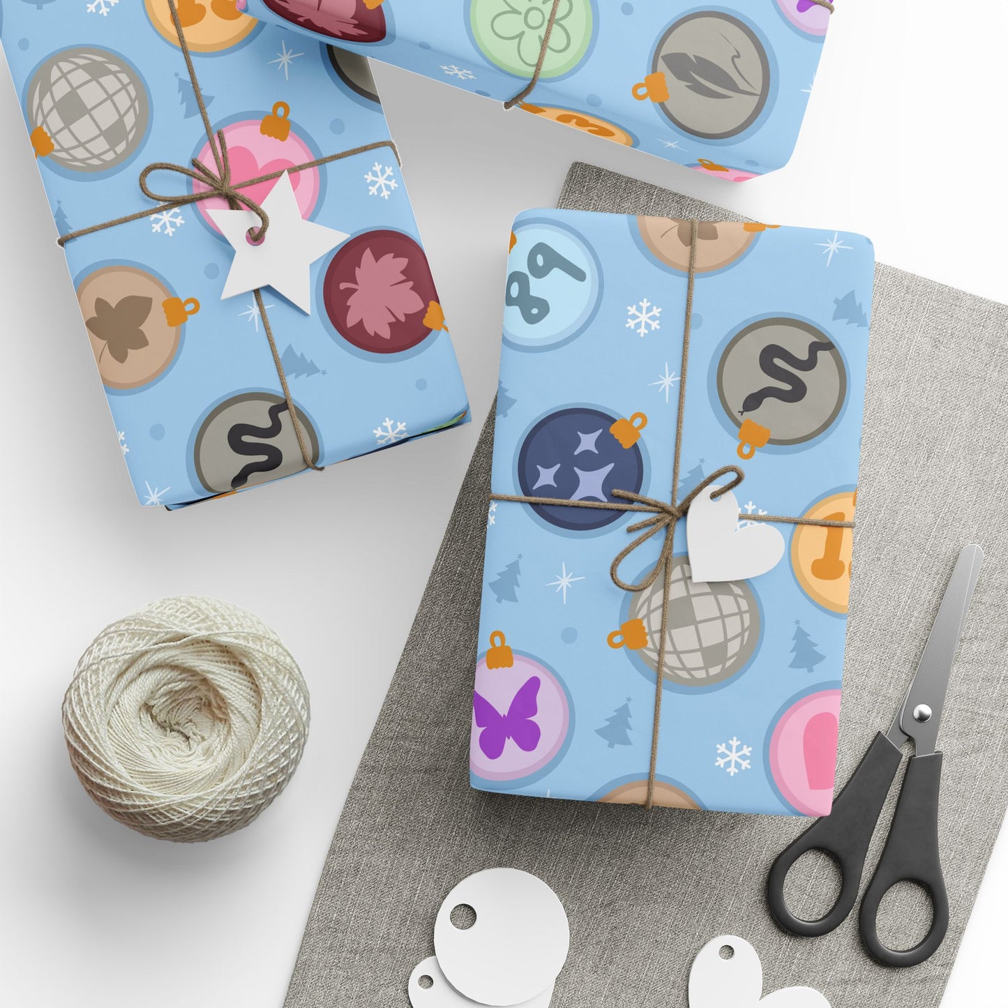 Eras Ornaments Holiday Wrapping Paper