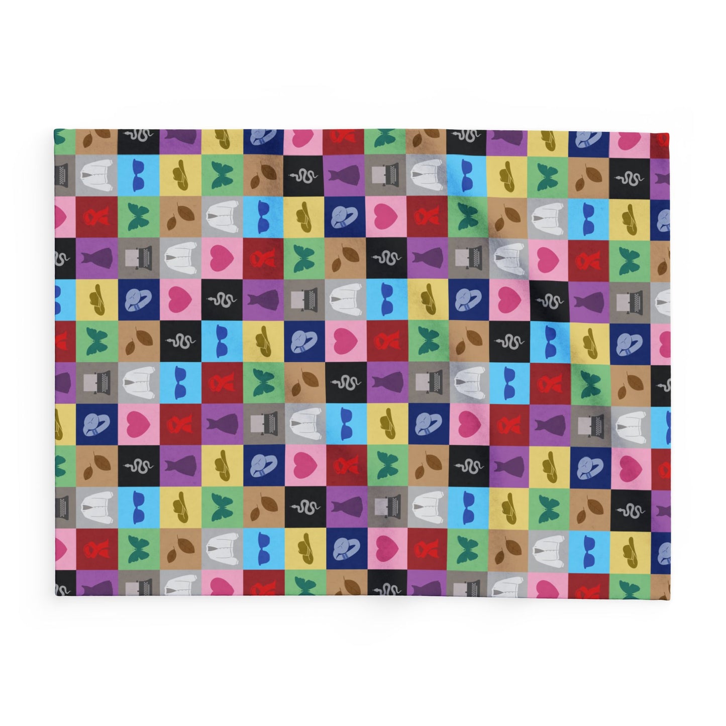 Checkered Eras Arctic Fleece Blanket