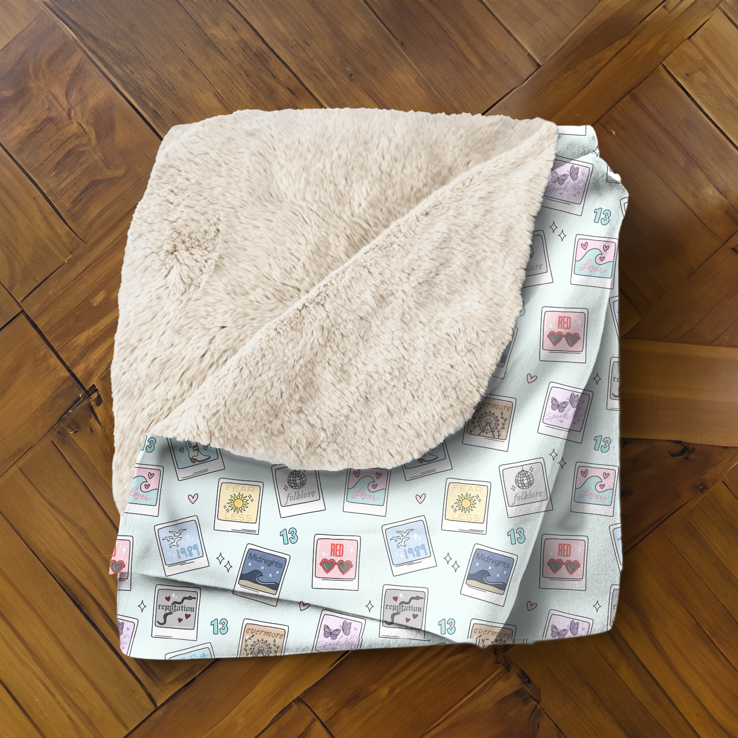 Florida!!! Sherpa Fleece Blanket