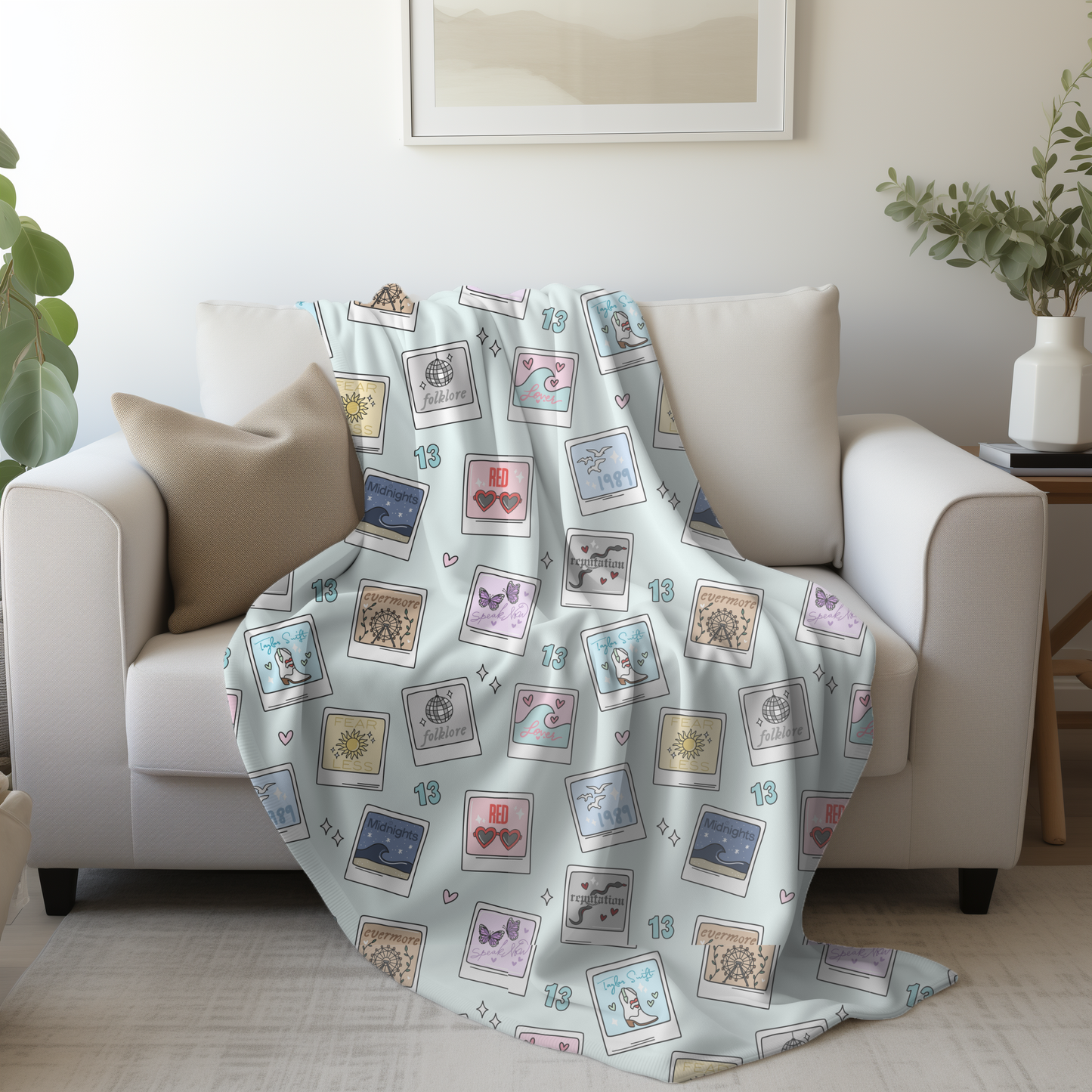 Florida!!! Sherpa Fleece Blanket