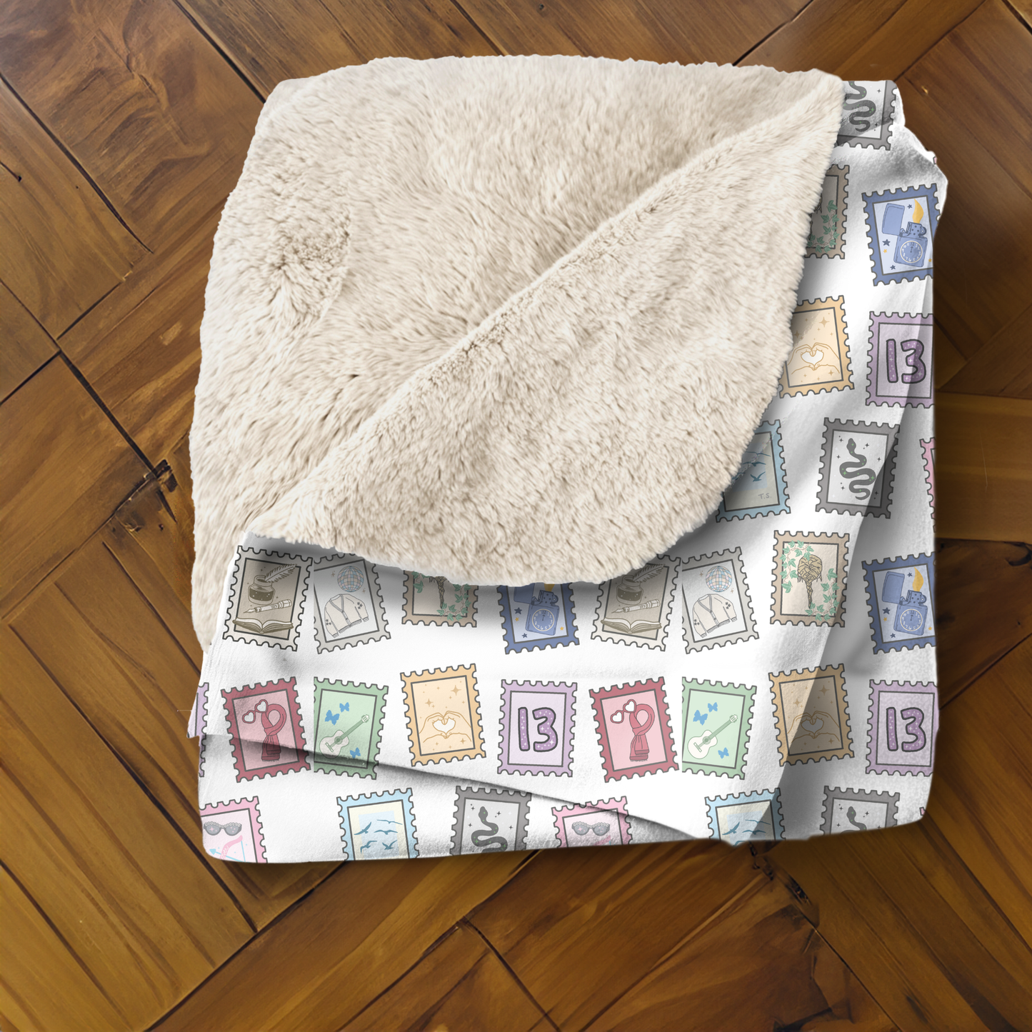 Florida!!! Sherpa Fleece Blanket