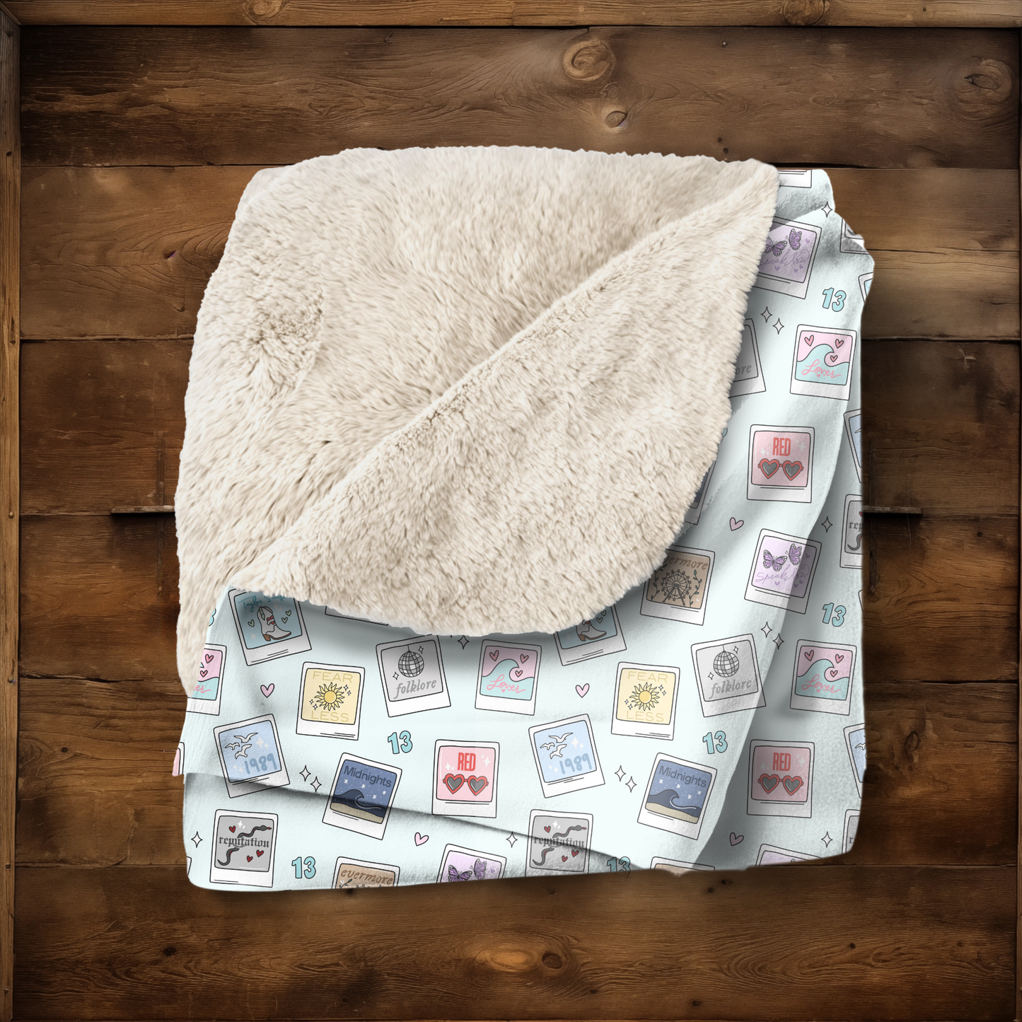 Florida!!! Sherpa Fleece Blanket