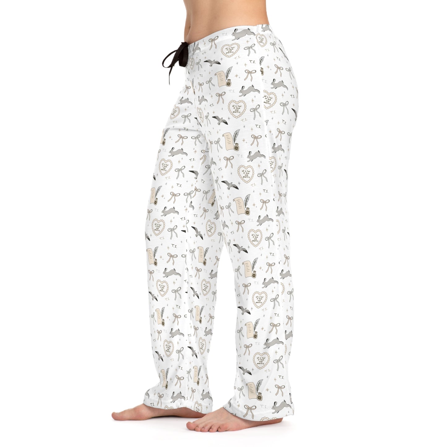 Love and Poetry Women's Pajama Pants