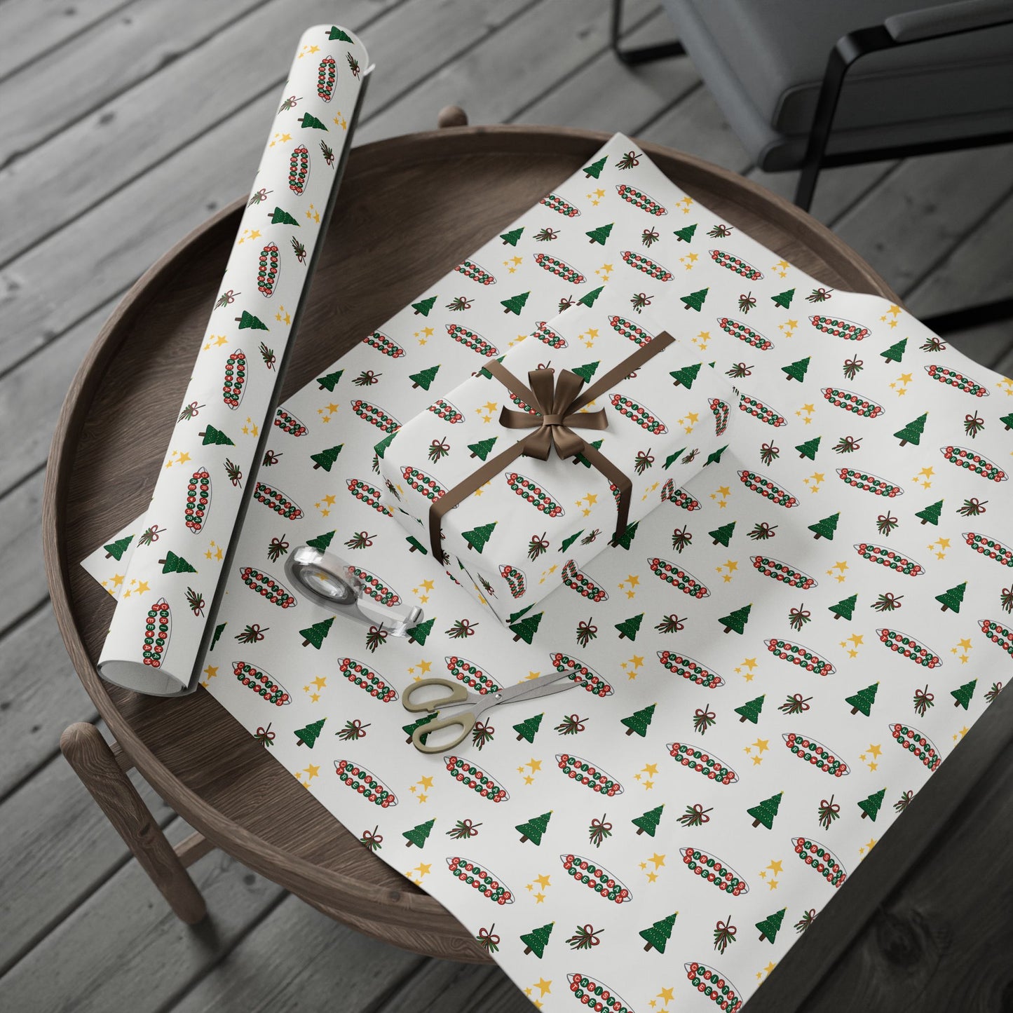 Christmas Tree Farm Wrapping Paper