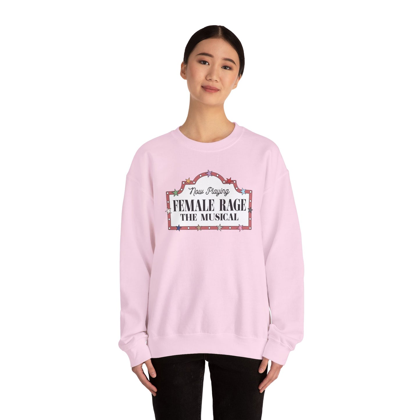 Female Rage: The Musical Soft Crewneck Sweatshirt