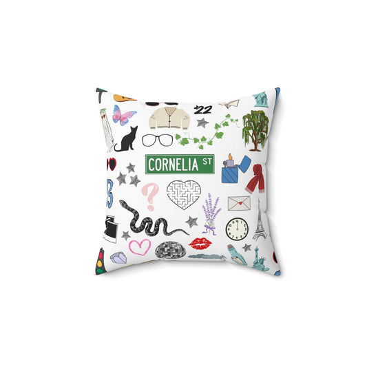 Iconic Eras Square Pillow