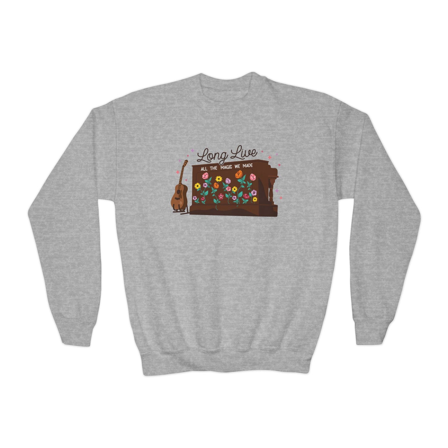 Long Live Eras Youth Crewneck Sweatshirt
