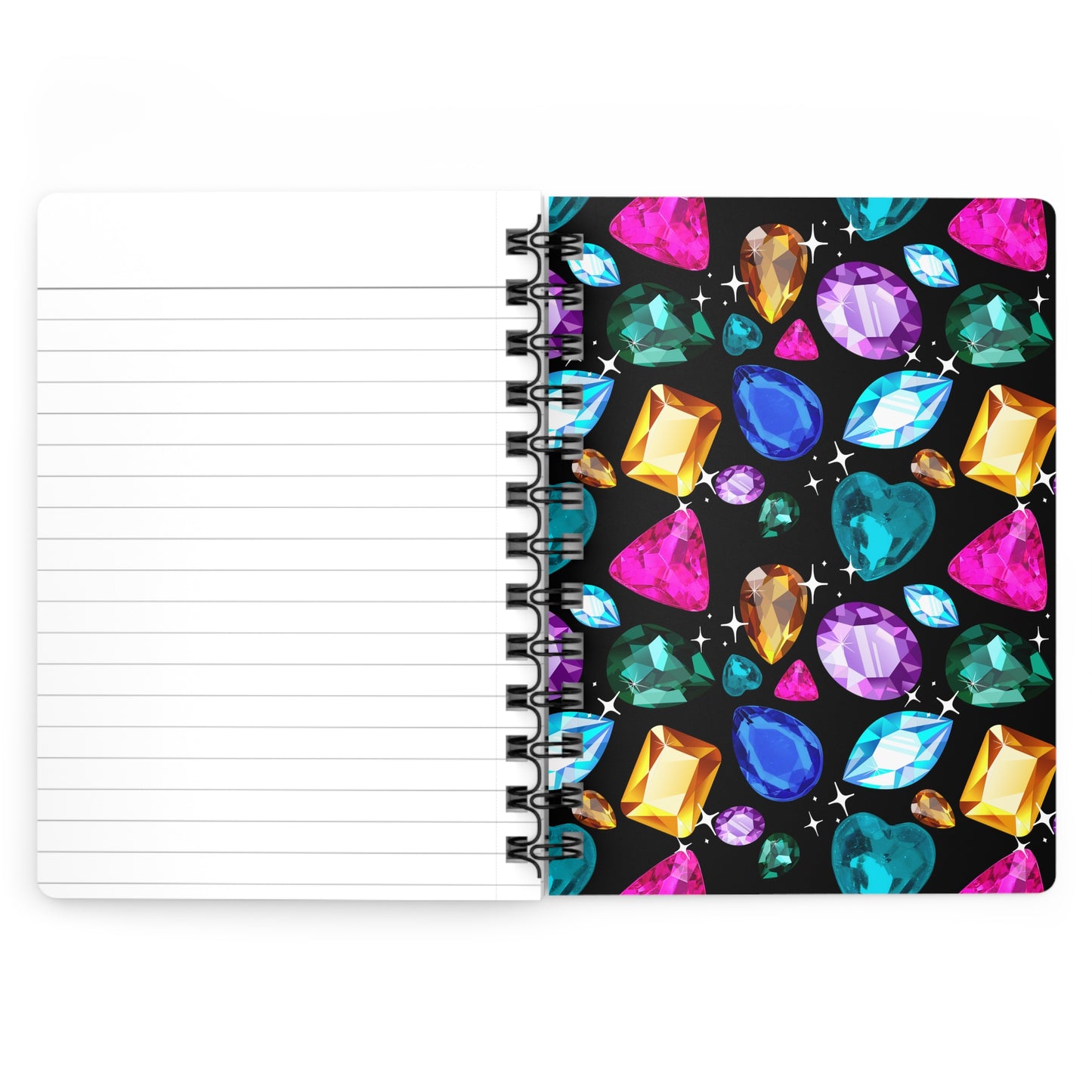 Bejeweled Spiral Bound Journal