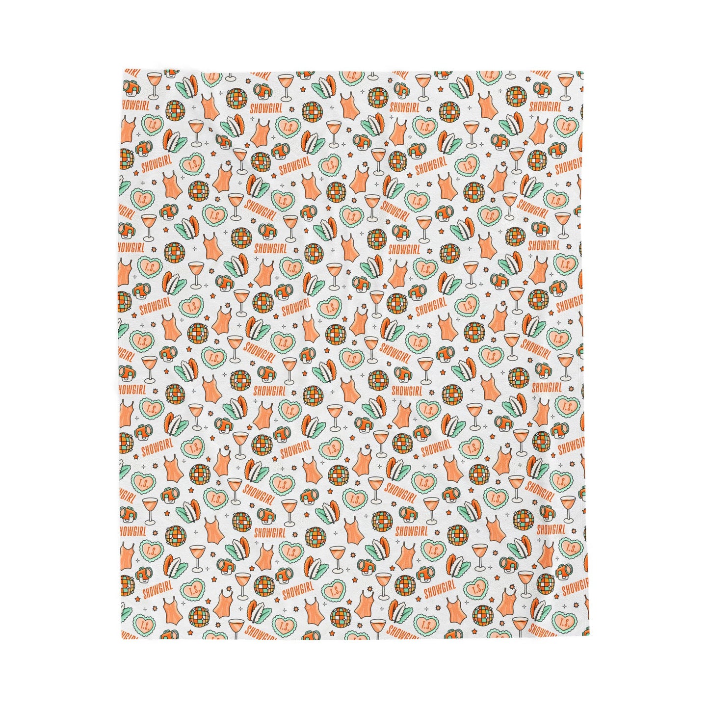 Showgirl Era Velveteen Plush Blanket