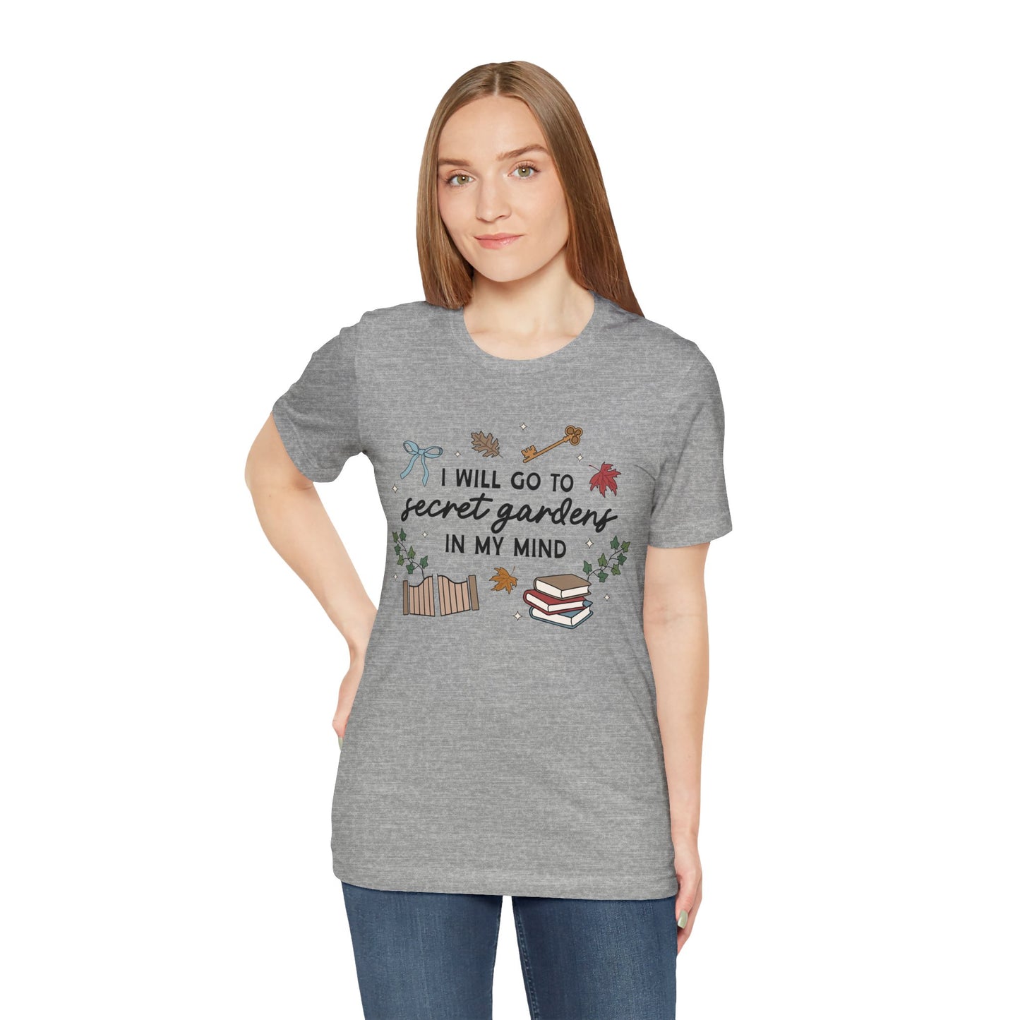 Secret Gardens In My Mind Unisex Jersey Short Sleeve Tee