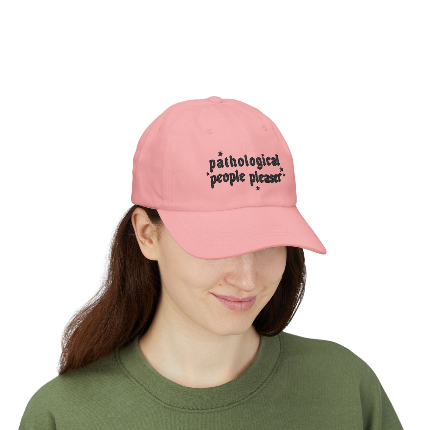 Pathological People Pleaser Embroidered Dad Hat